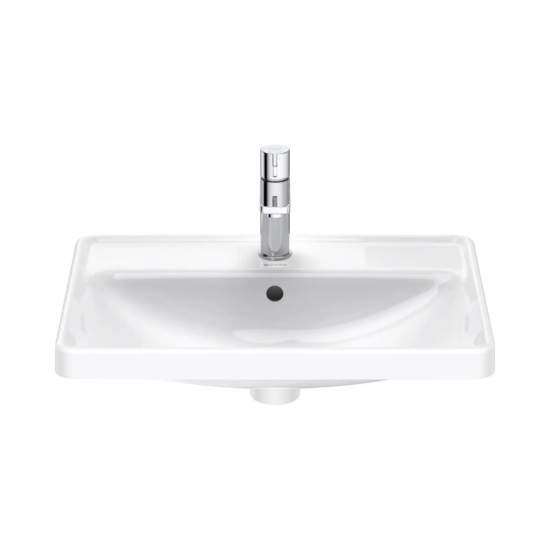 Умывальник D-Neo Duravit 0357600027 — вид спереди