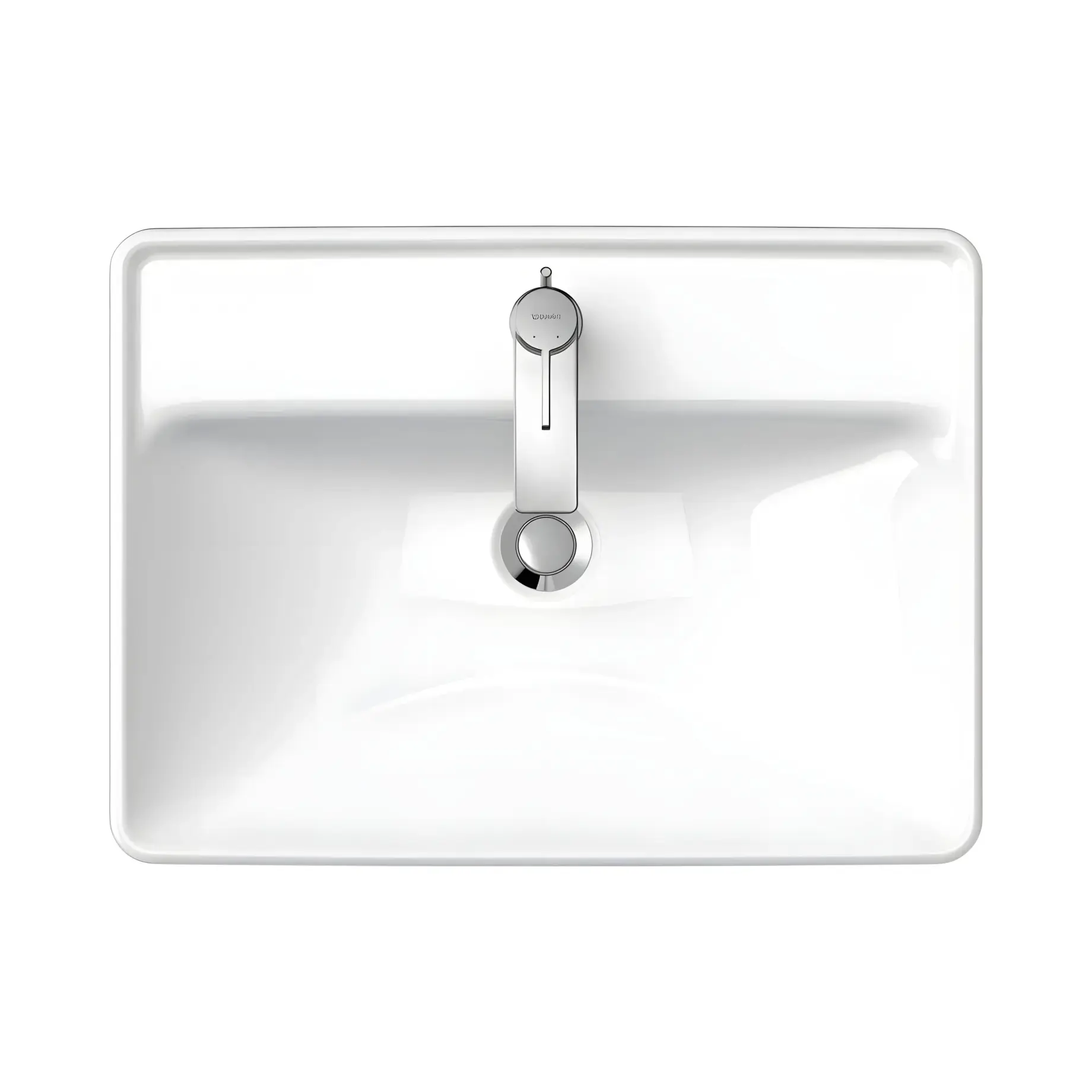 Умывальник D-Neo Duravit 0357600027 — боковой ракурс