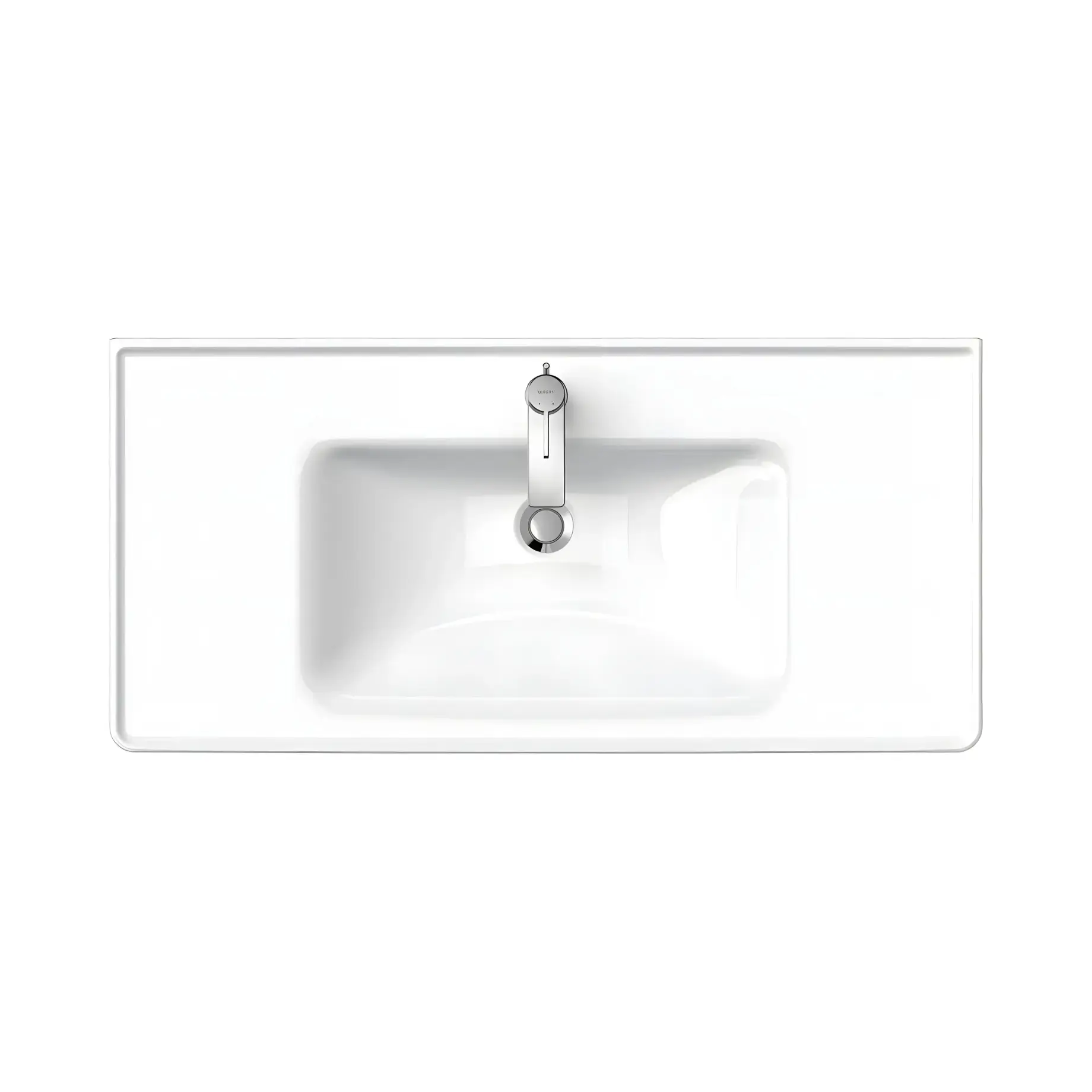 Умивальник D-Neo Duravit 2367100000 — вид спереду