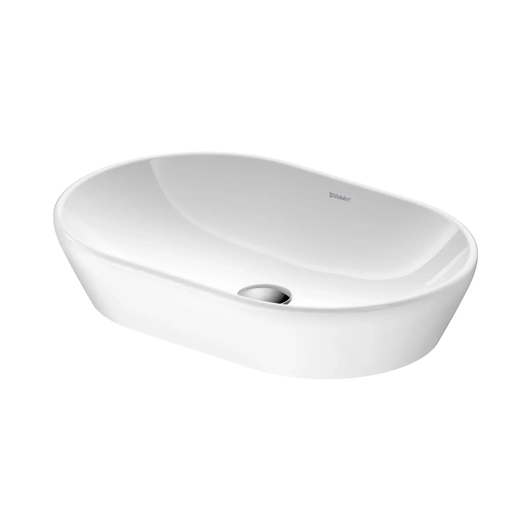 Умивальник D-Neo Duravit 2372600070 Alpine White 60 х 40 см — вид на білому тлі