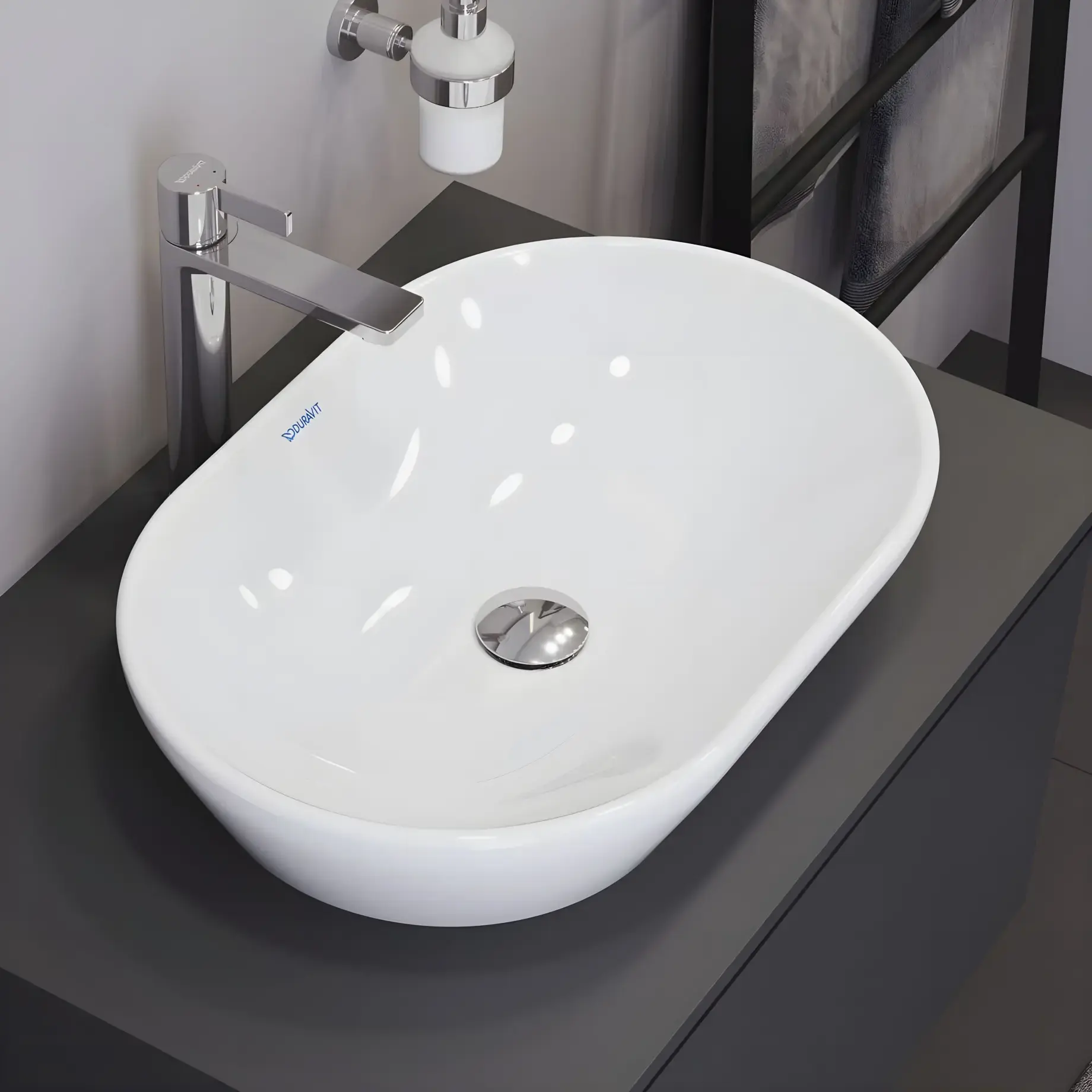 Умивальник D-Neo Duravit 2372600070 — вид всередину