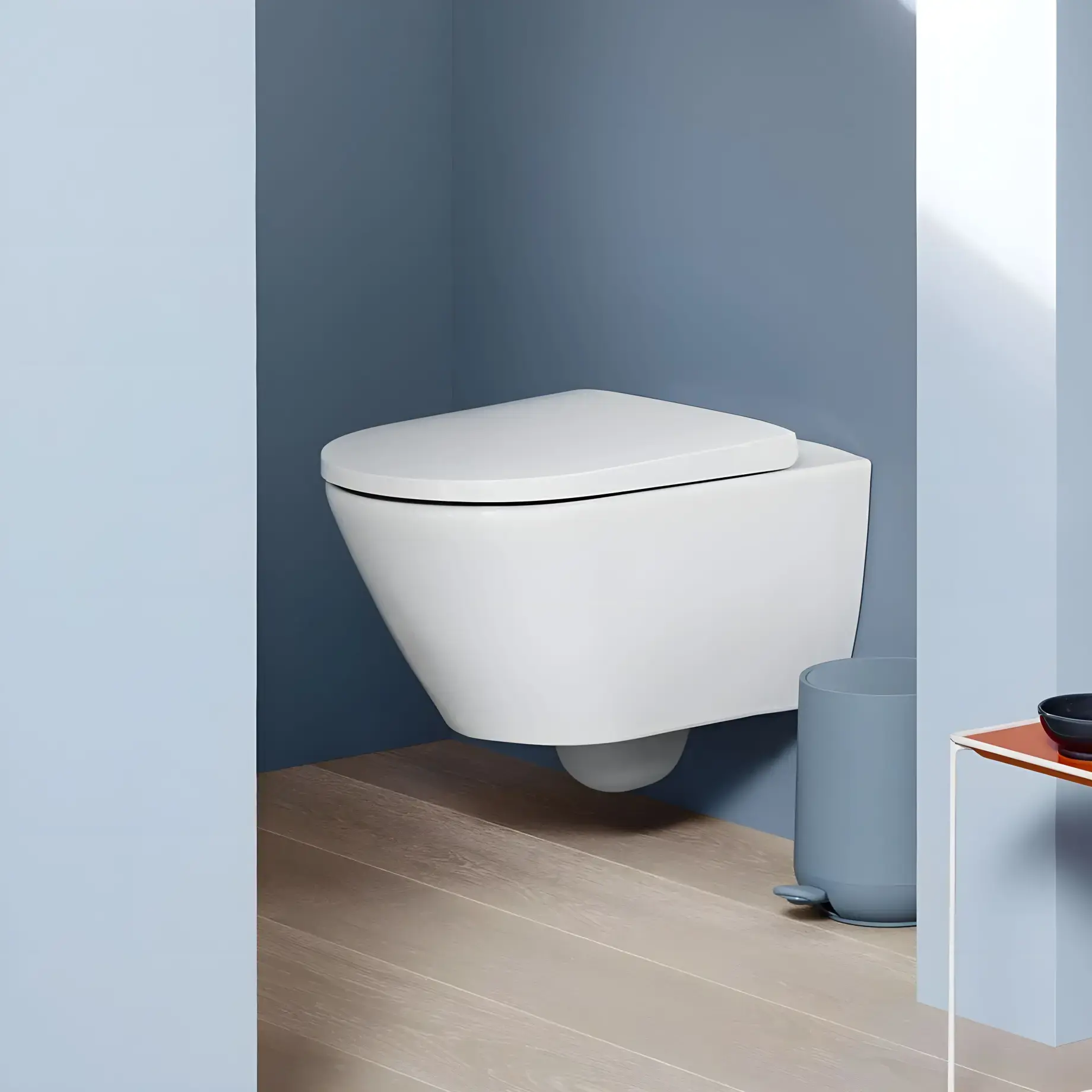 Унитаз подвесной D-Neo Duravit 45770900A1 — боковой ракурс
