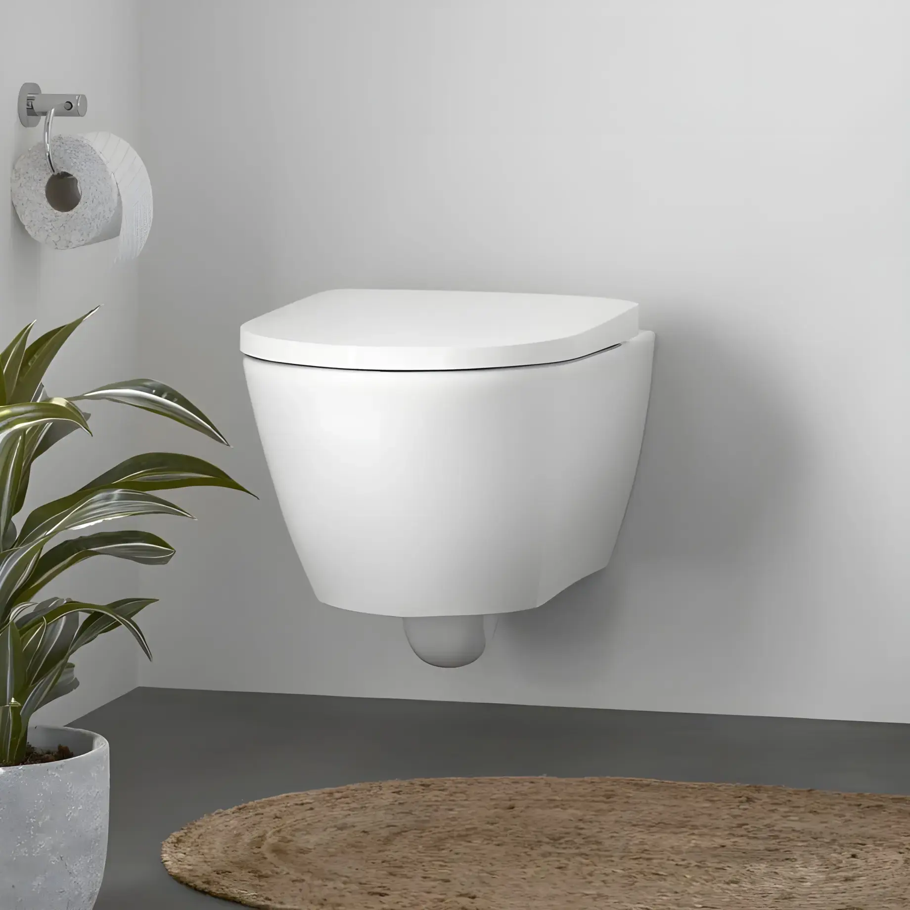Унитаз подвесной D-Neo Duravit 45770900A1 — вид сверху