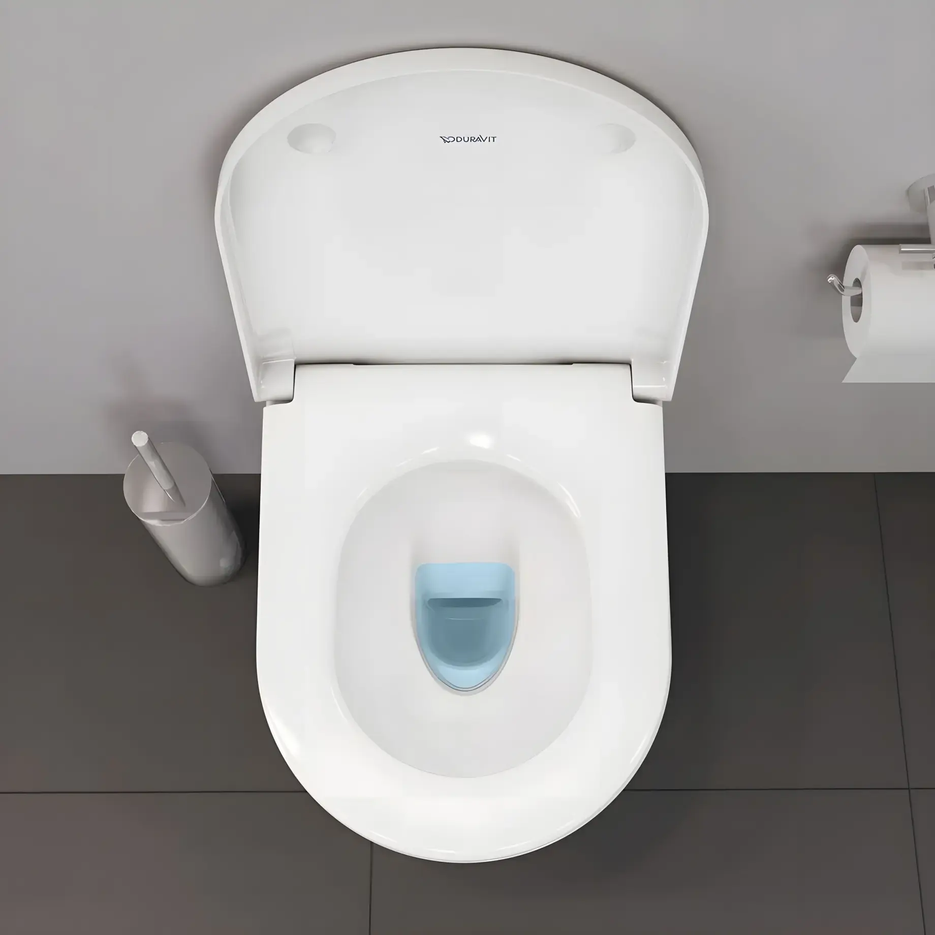Унітаз півісний D-Neo Duravit 45870900A1 — вид ззаду