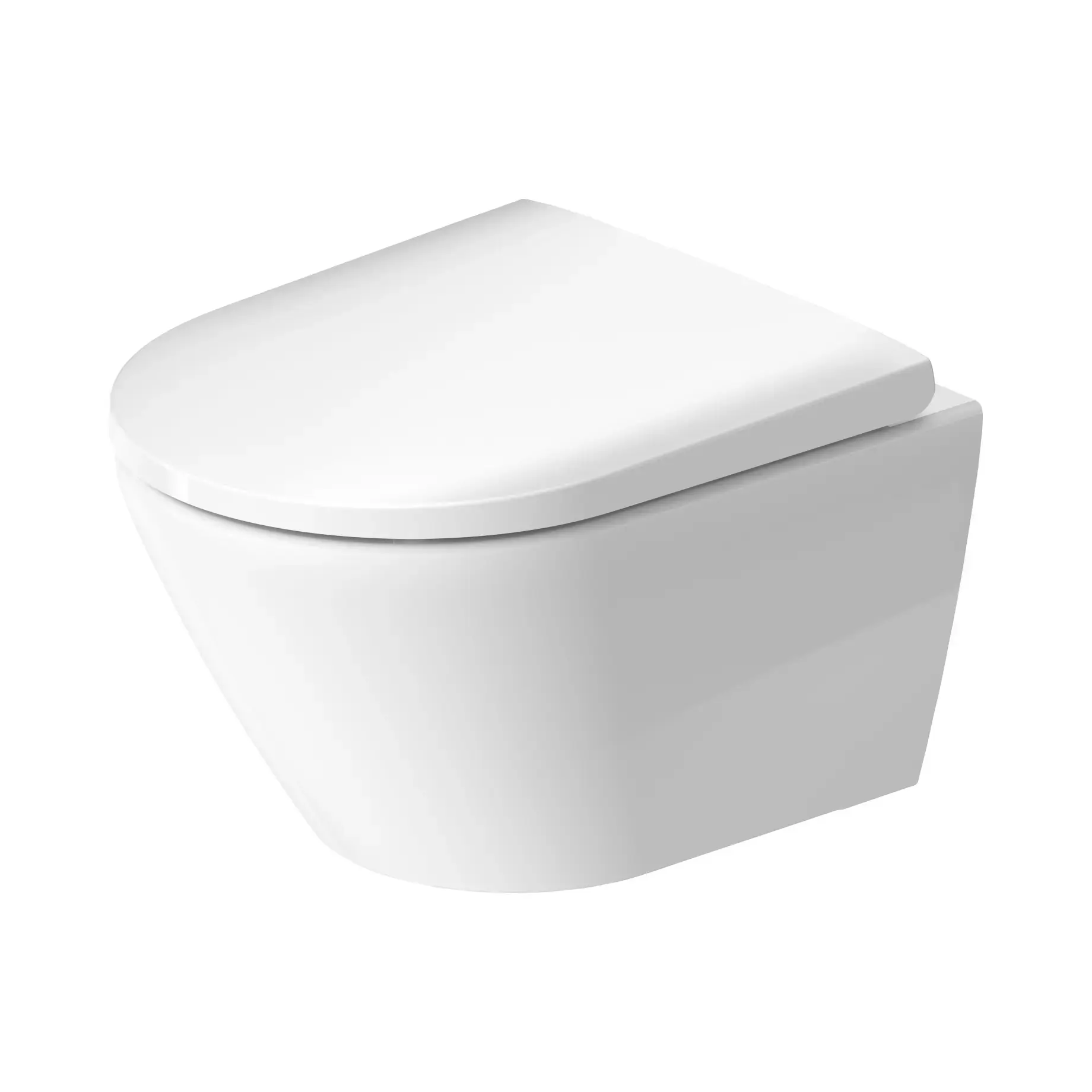 Унітаз півісний D-Neo Duravit 45880900A1 White Alpin 48 х 37 см — вид на білому тлі