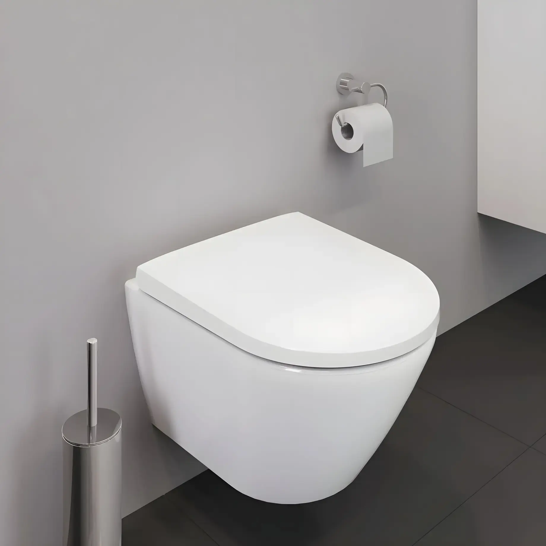 Унитаз подвесной D-Neo Duravit 45880900A1 — вид спереди