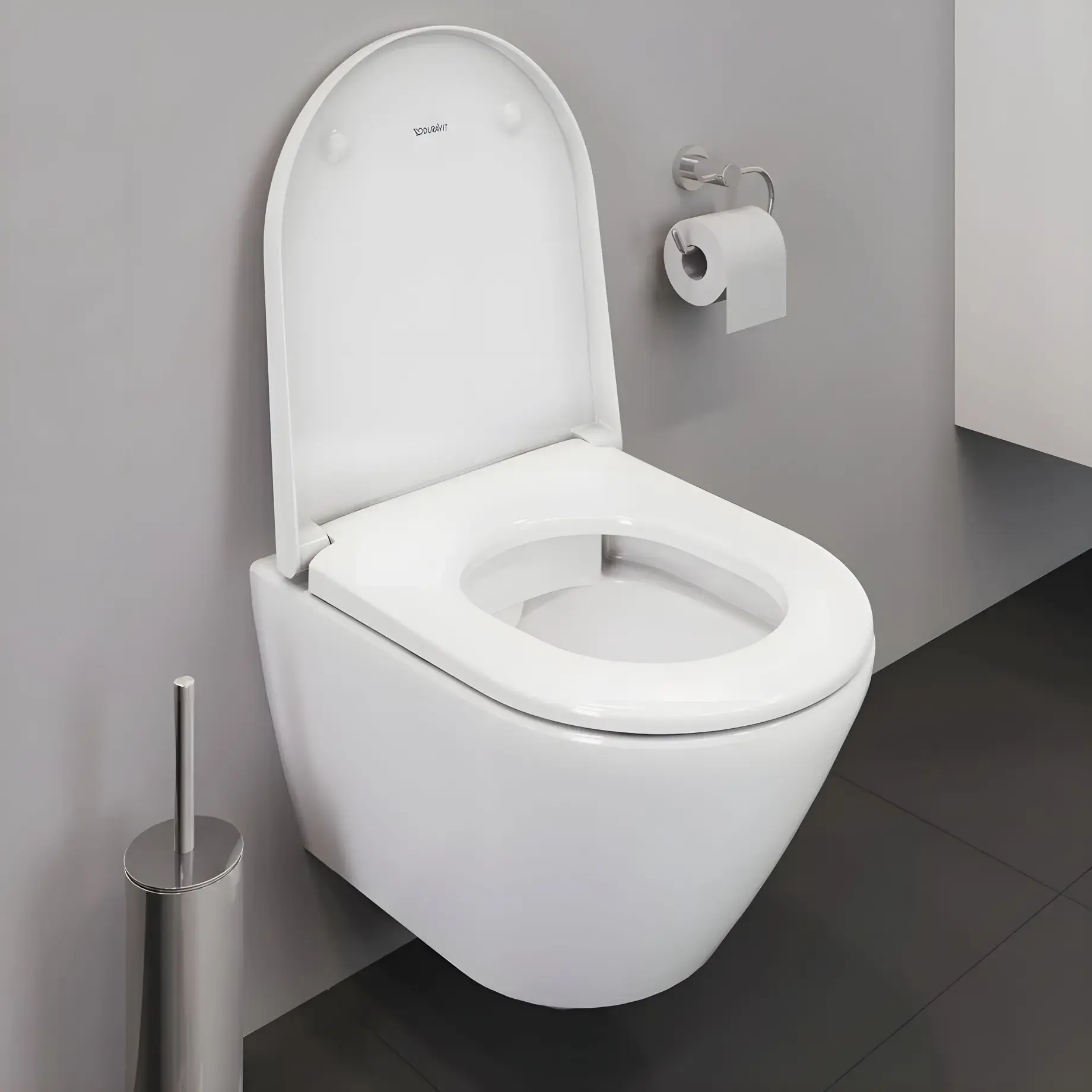 Унитаз подвесной D-Neo Duravit 45880900A1 — боковой ракурс