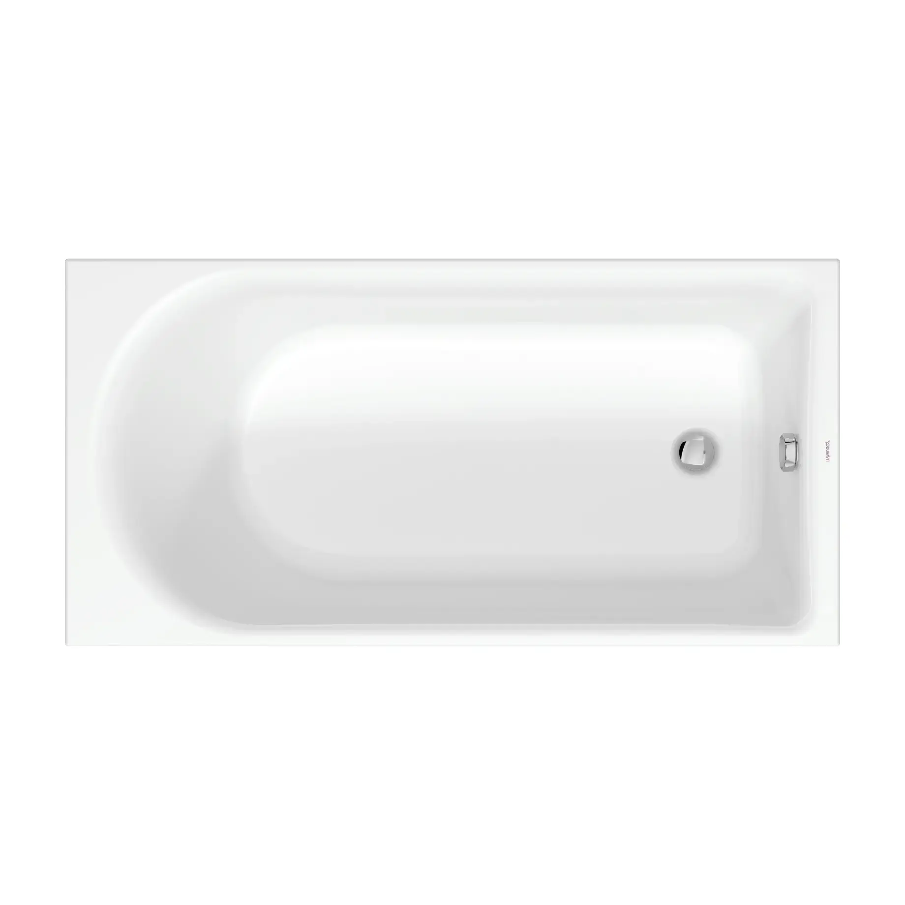 Ванна D-Neo Duravit 700471000000000 — вид на білому тлі