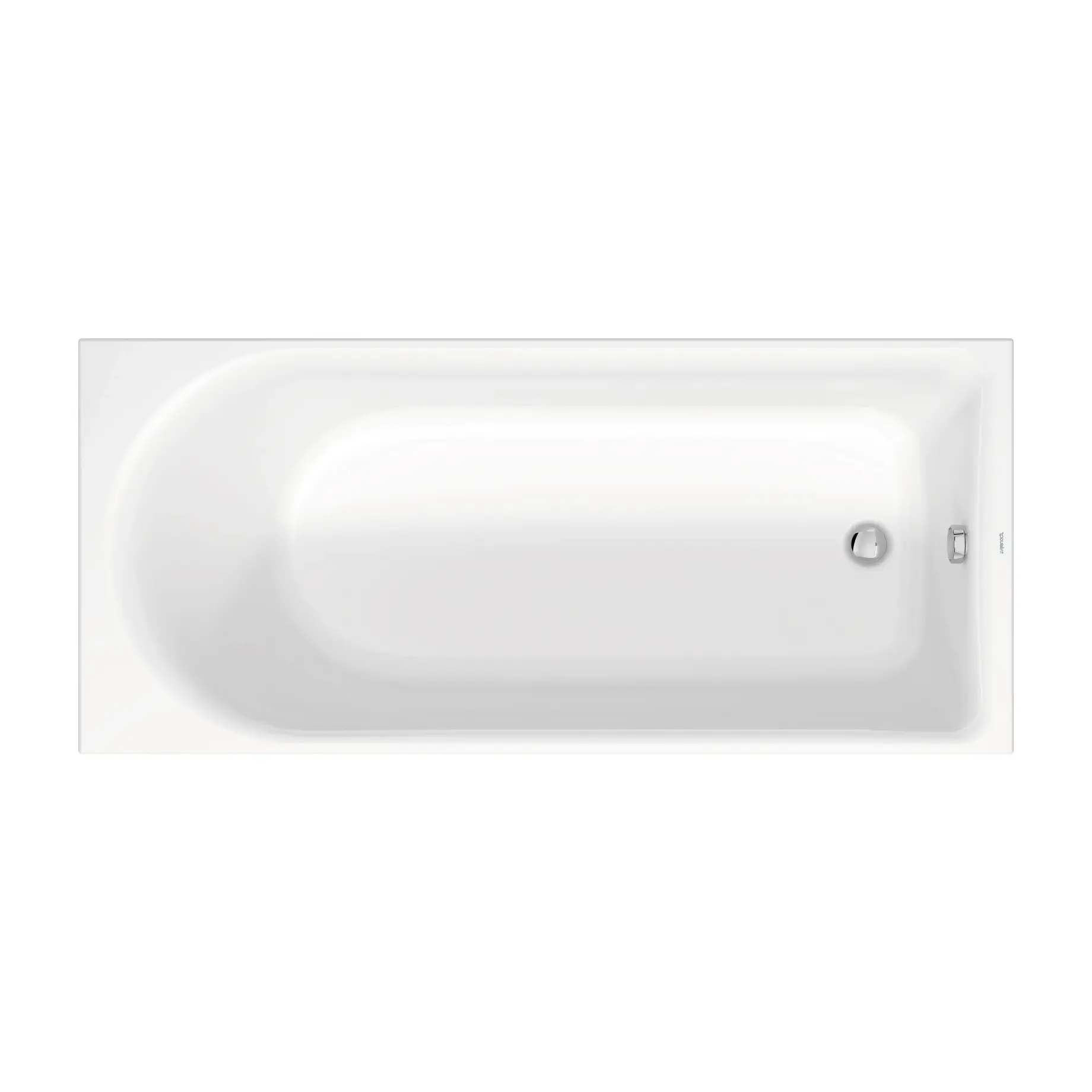 Ванна D-Neo Duravit 700475000000000 — вид на білому тлі