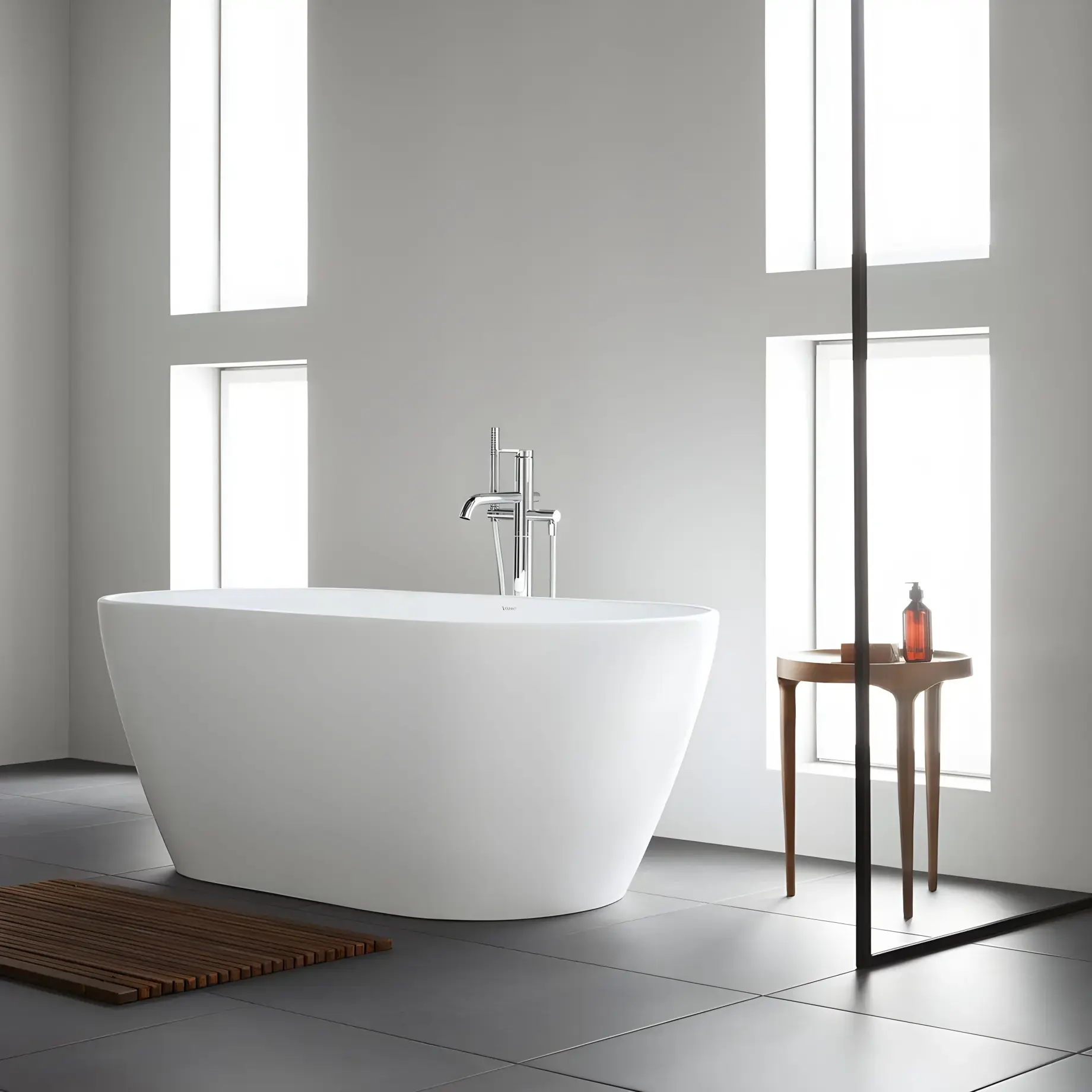 Ванна D-Neo Duravit 700477000000000 — бічний ракурс