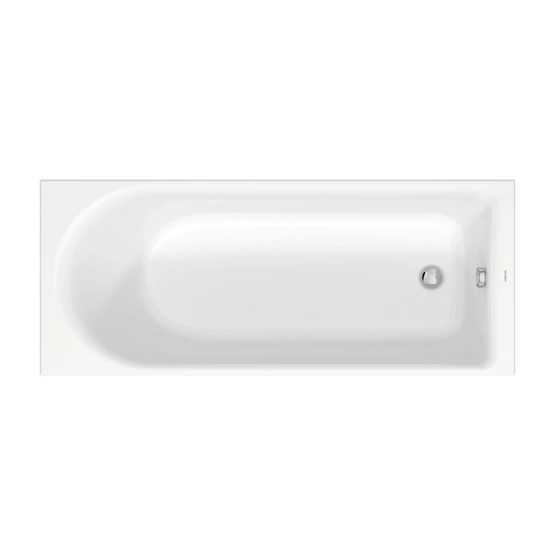 Ванна D-Neo Duravit 700478000000000 — вид на білому тлі