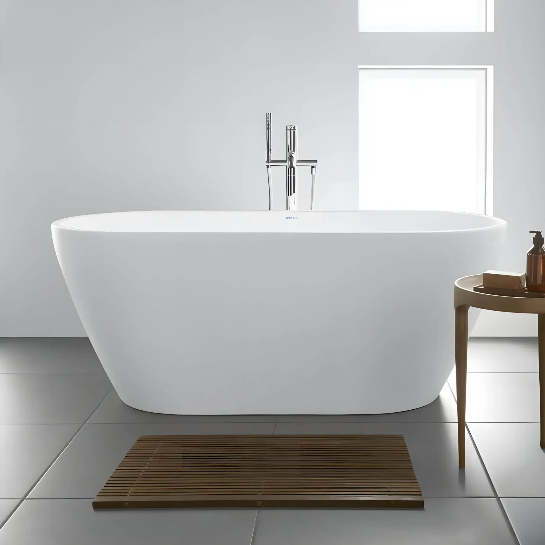 Ванна D-Neo Duravit 700486000000000 — вид спереду