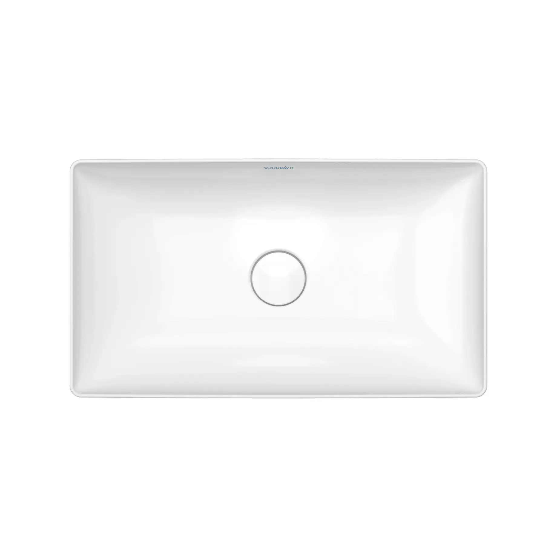 Умивальник DuraSquare Duravit 2355600000 — бічний ракурс