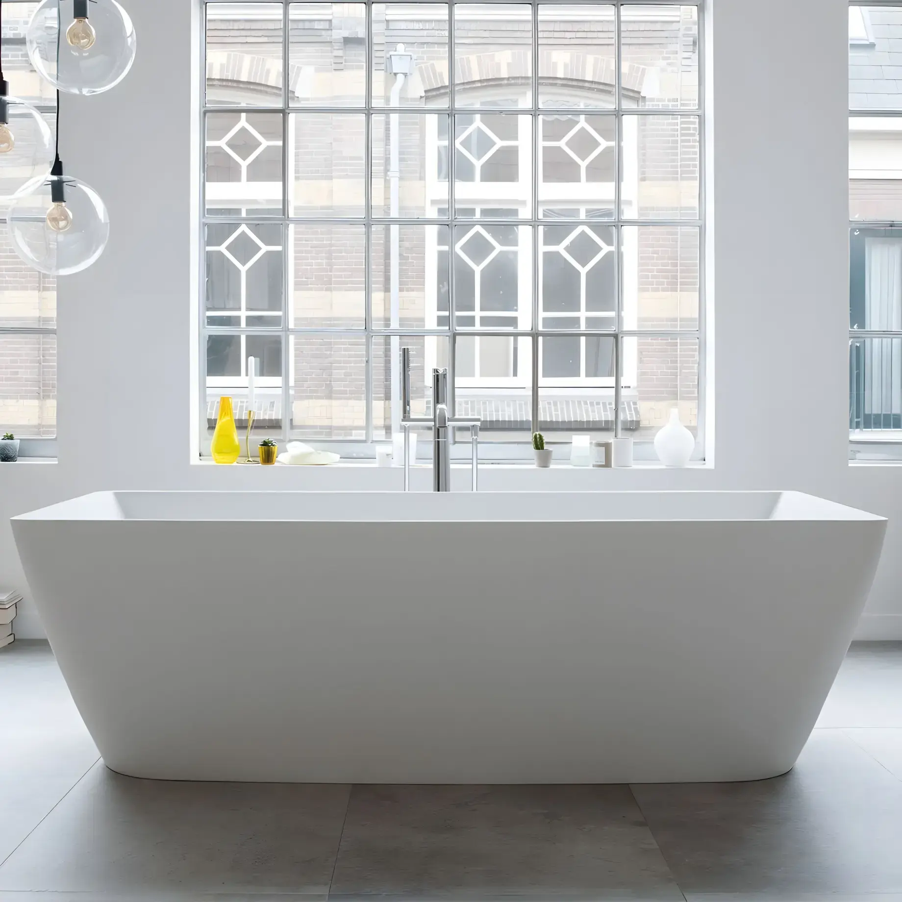 Ванна DuraSquare Duravit 700430000000000 — вид спереди