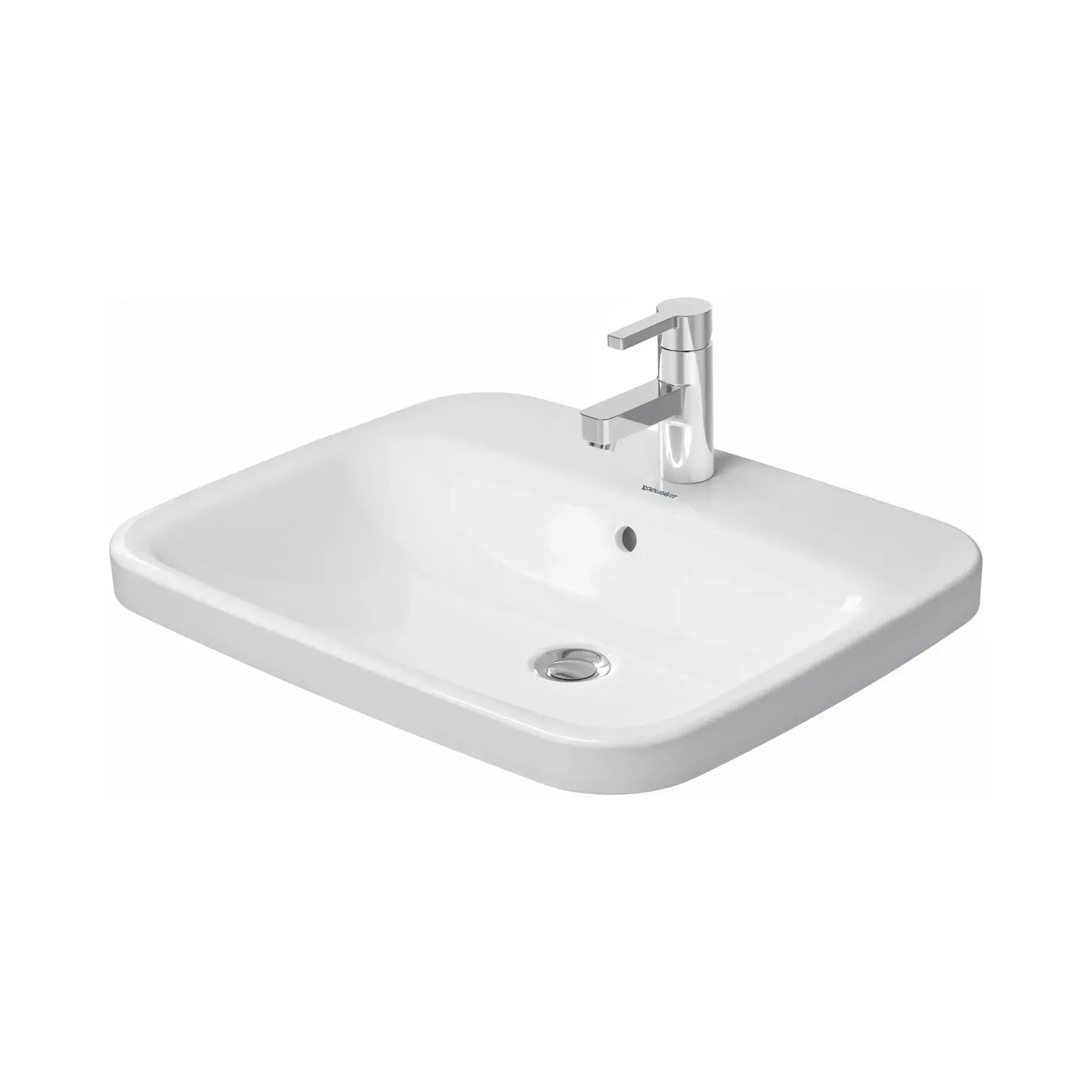 Умивальник DuraStyle Duravit 0374620000 — вид на білому тлі