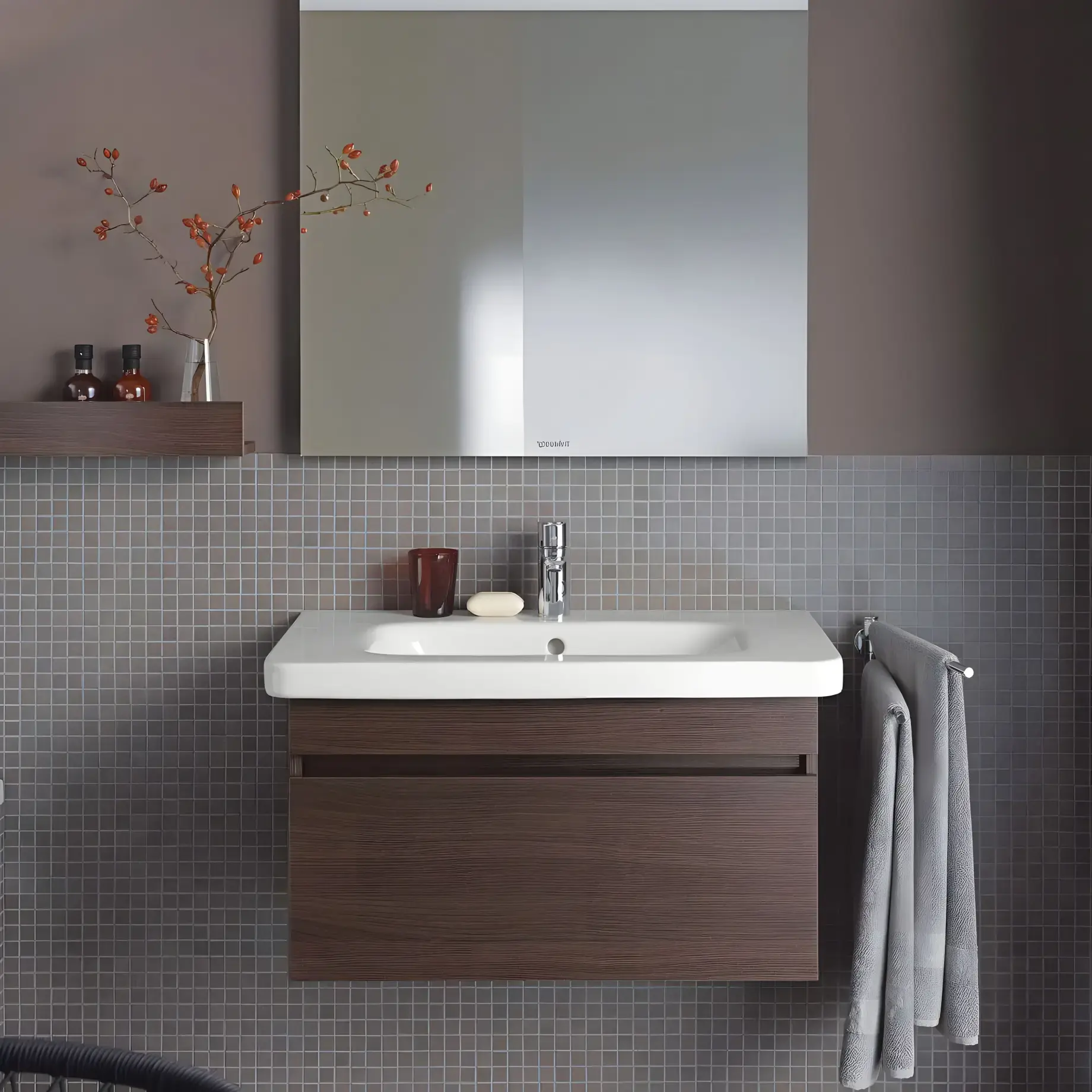 Умивальник DuraStyle Duravit 2320650000 — бічний ракурс