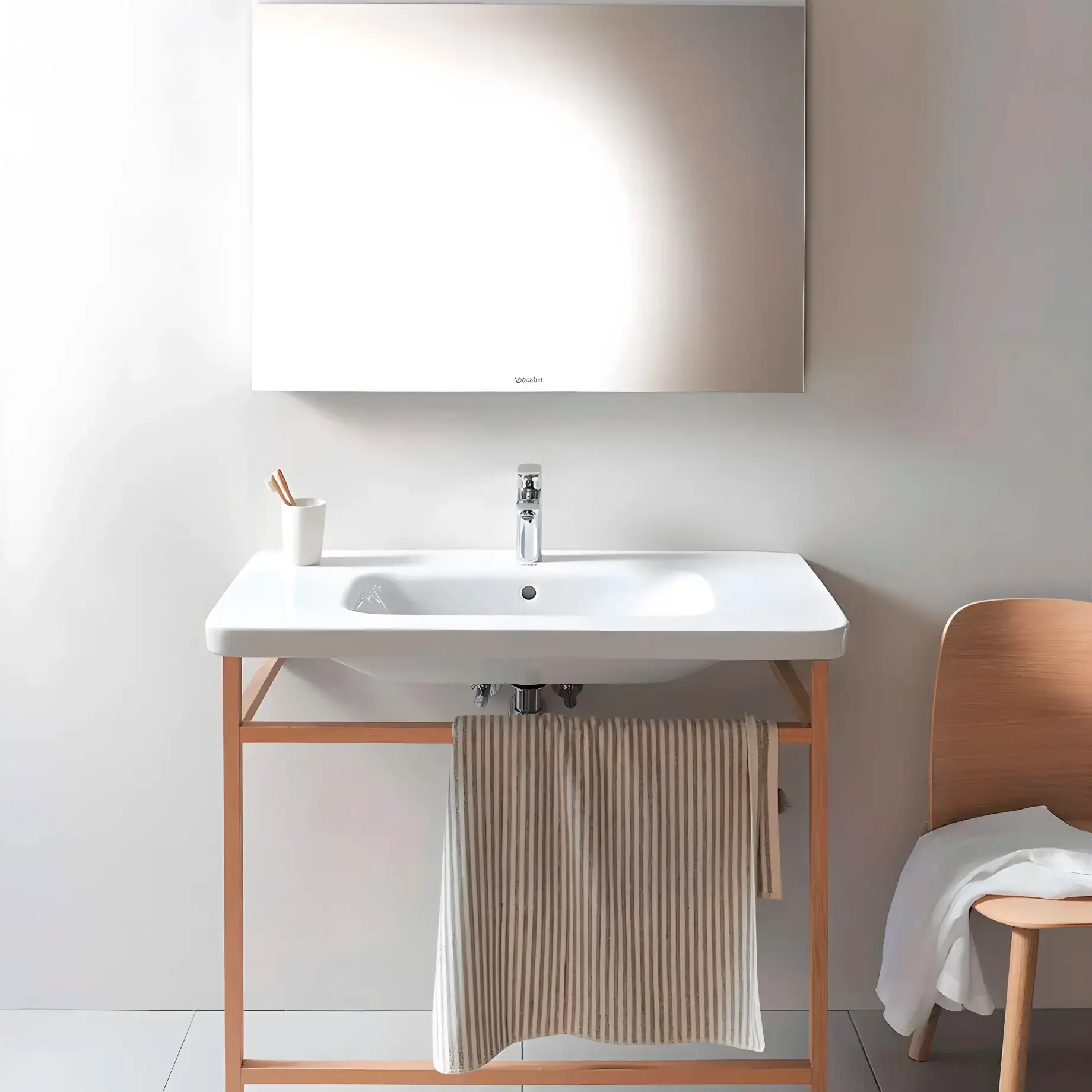 Умывальник DuraStyle Duravit 2320800000 — ракурс 3/4