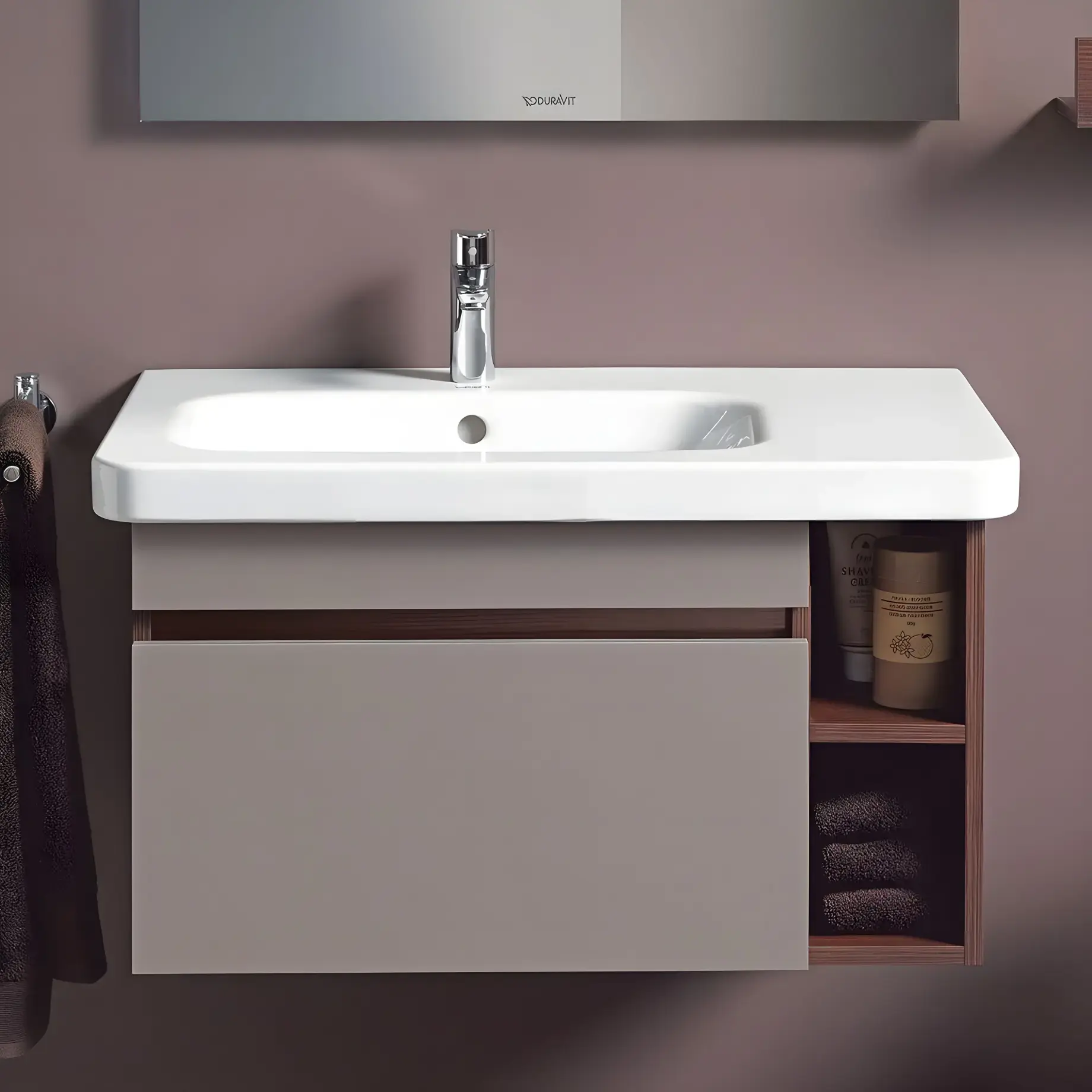 Умывальник DuraStyle Duravit 2325800000 — вид спереди