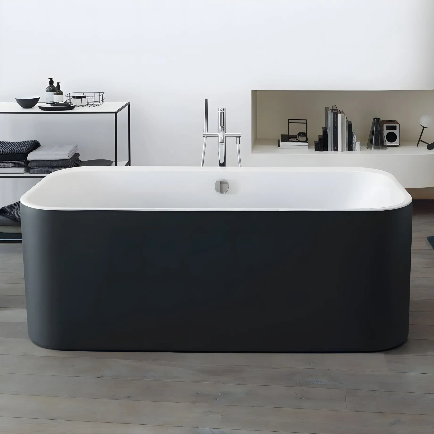 Ванна Happy D.2 Duravit 700453800000000 — бічний ракурс