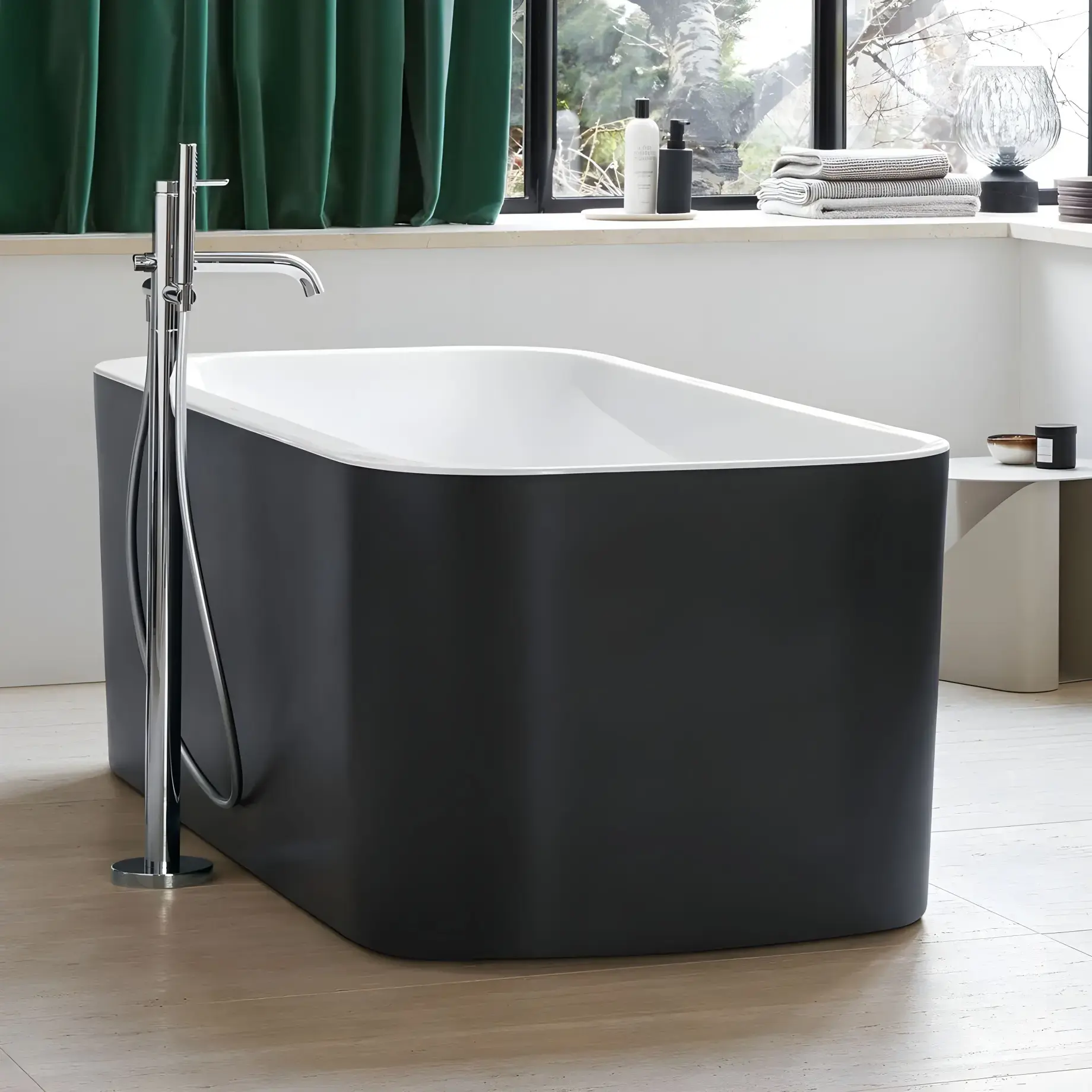 Ванна Happy D.2 Duravit 700453800000000 — вид ззаду