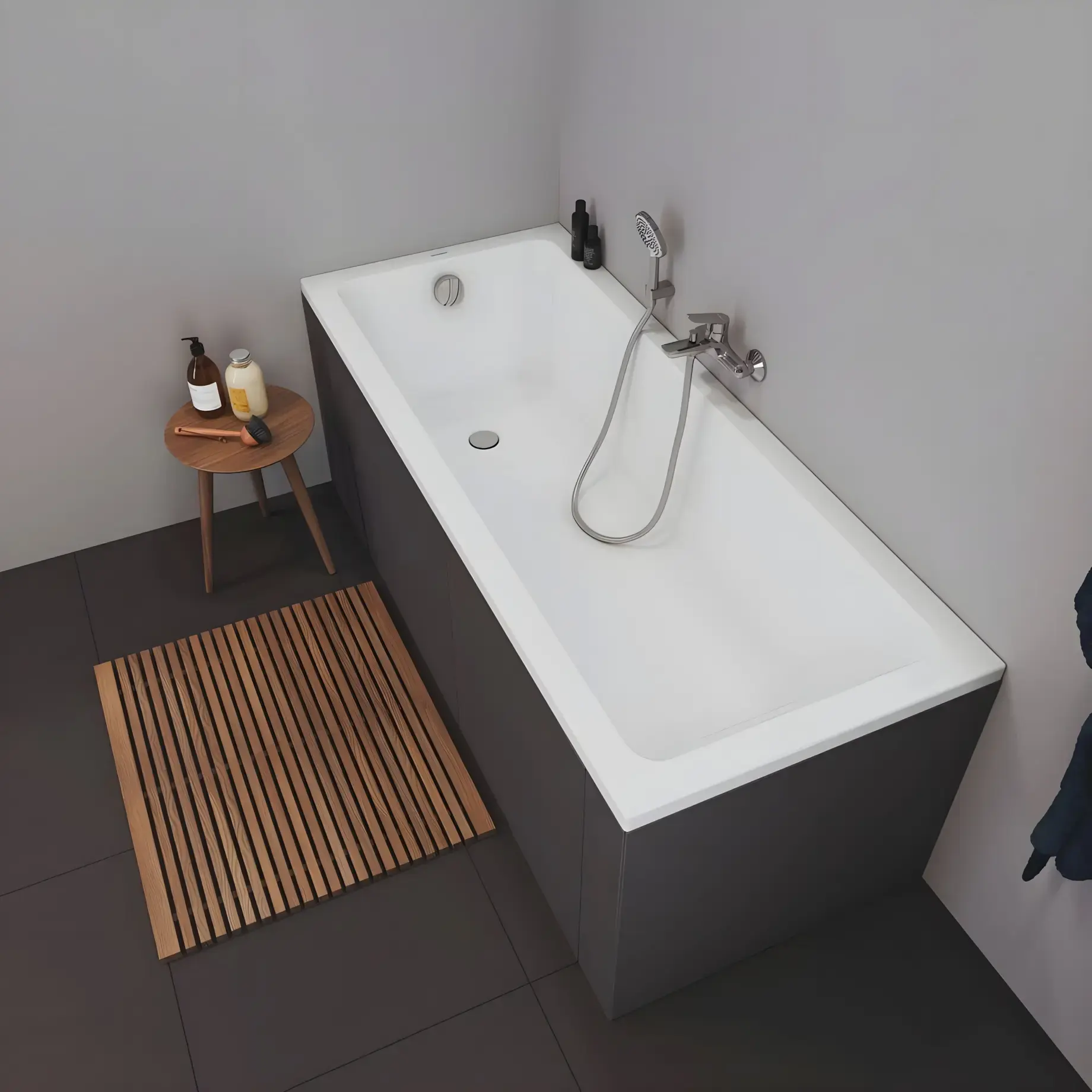 Ванна No.1 Duravit 700489000000000 — боковой ракурс