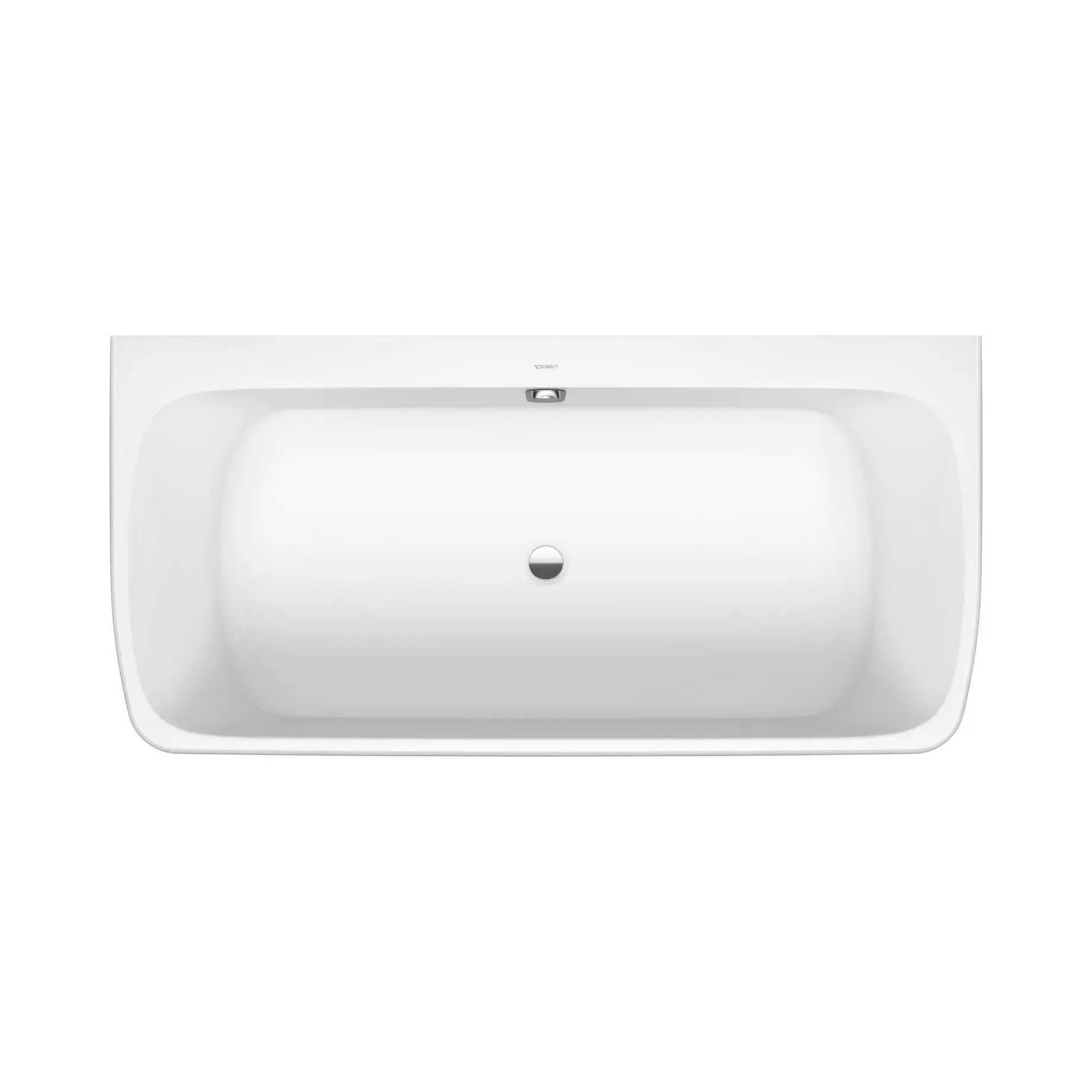 Ванна Qatego Duravit 700615000000000 Alpine White 180 х 87 см — вид на білому тлі