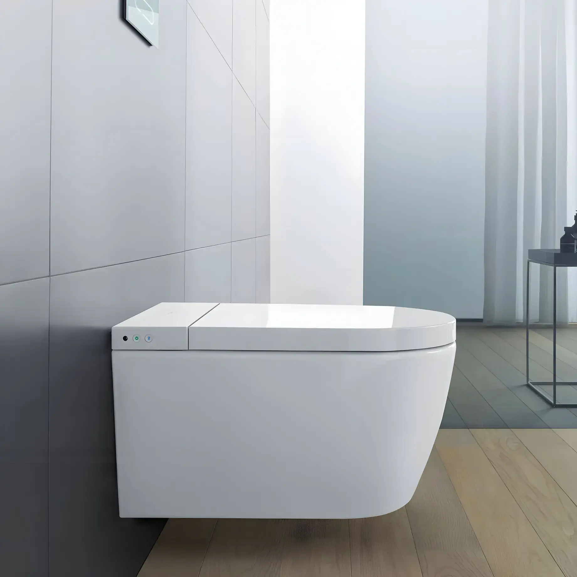 Унітаз-біде SensoWash® Starck f Compact Duravit 650000012004320 — ракурс 3/4
