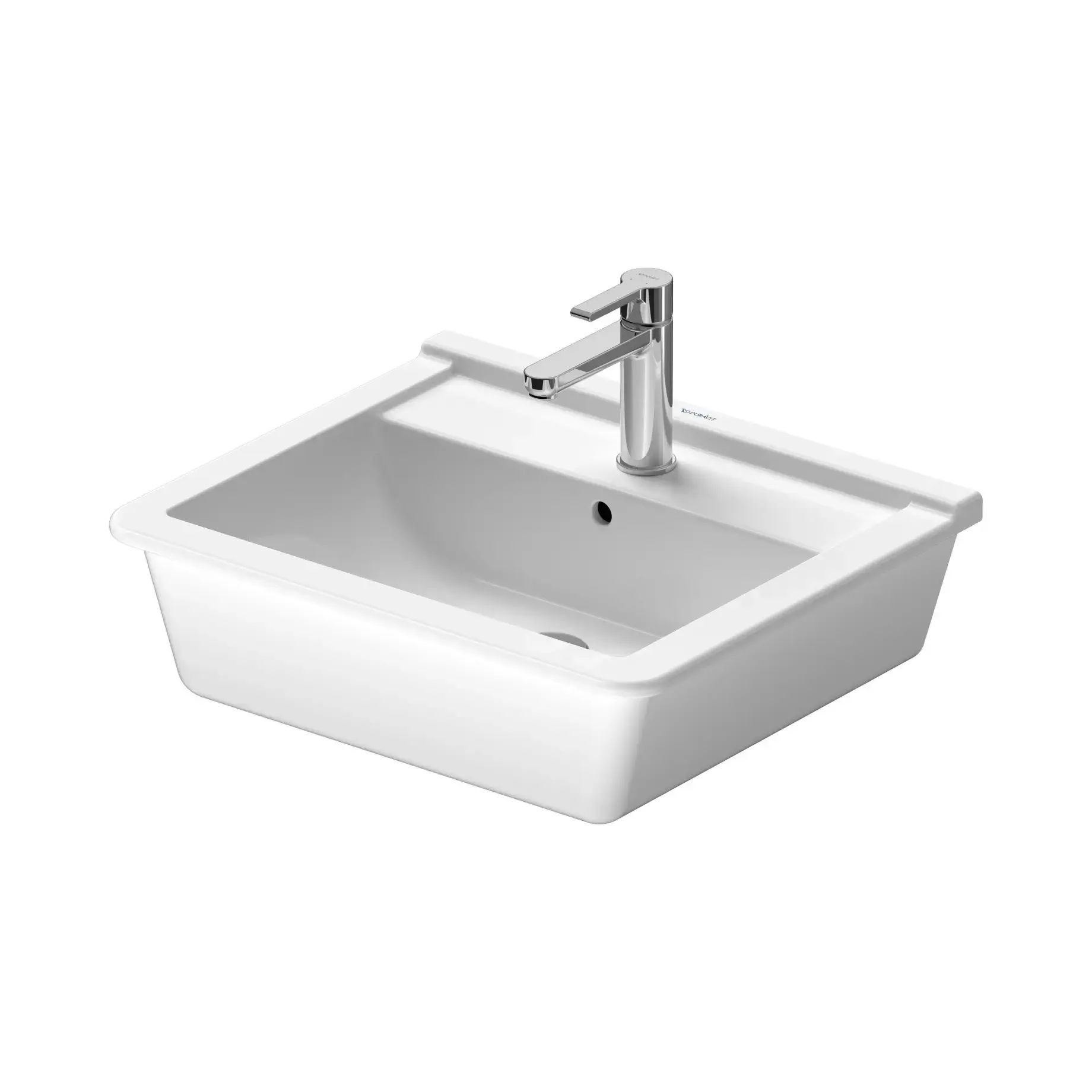 Умивальник Starck 3 Duravit 0302560000 — вид на білому тлі