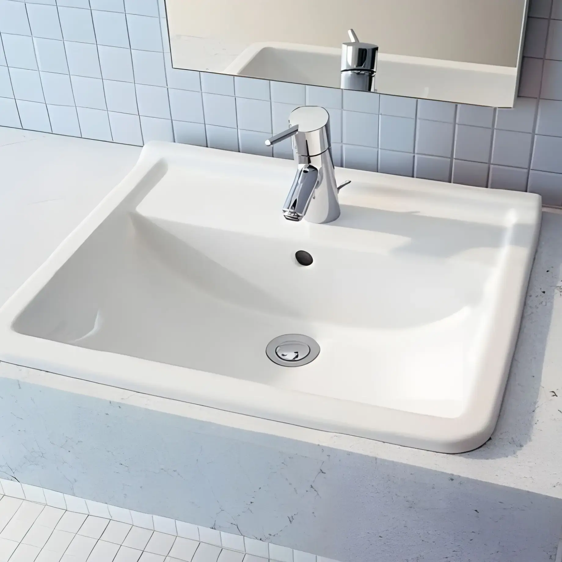 Умивальник Starck 3 Duravit 0302560000 — вид спереду