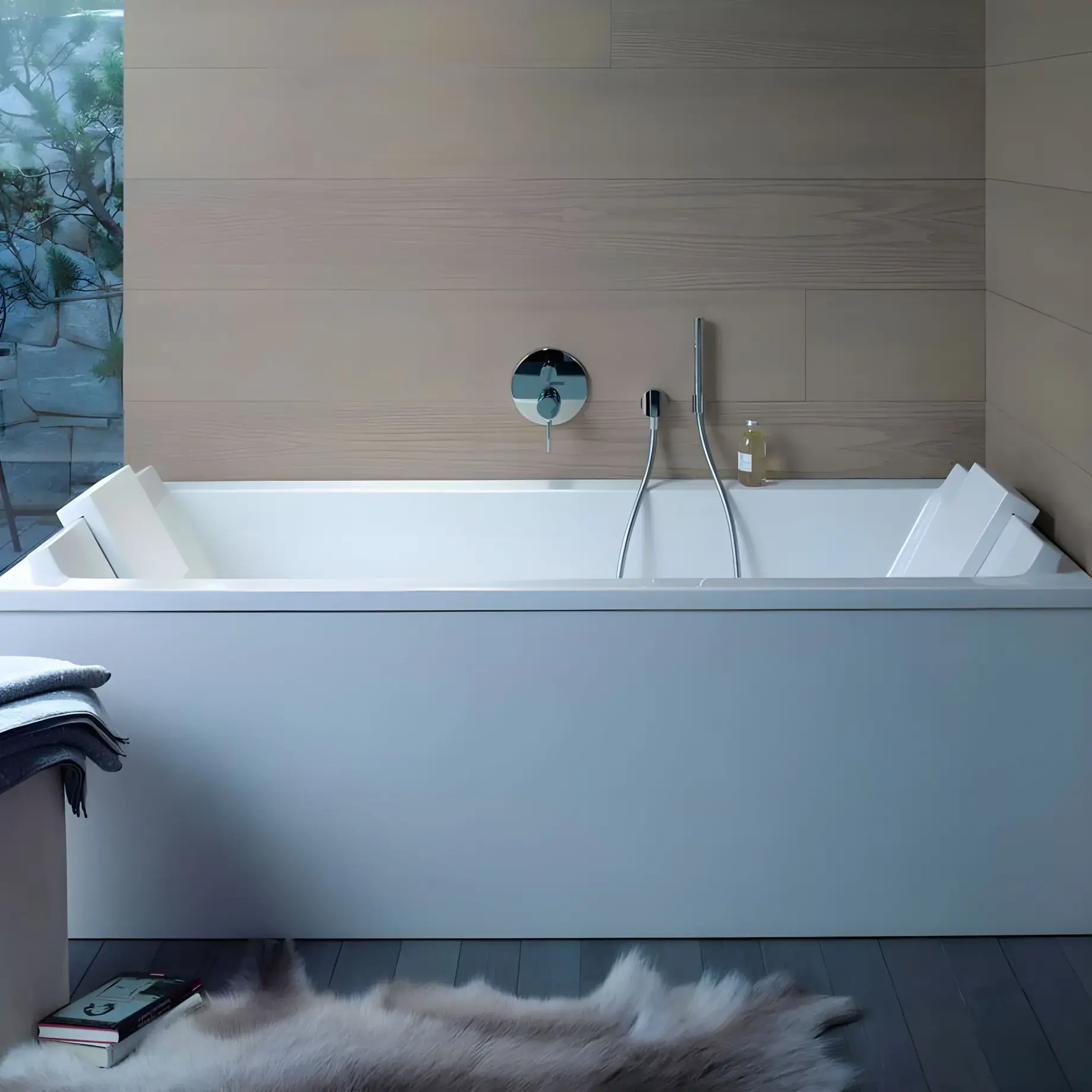 Ванна Starck Duravit 700339000000000 — вид спереду