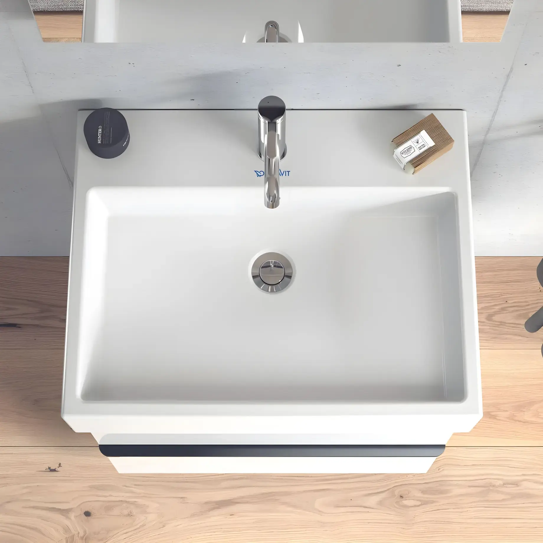 Умивальник Vero Air Duravit 2350600000 — ракурс 3/4