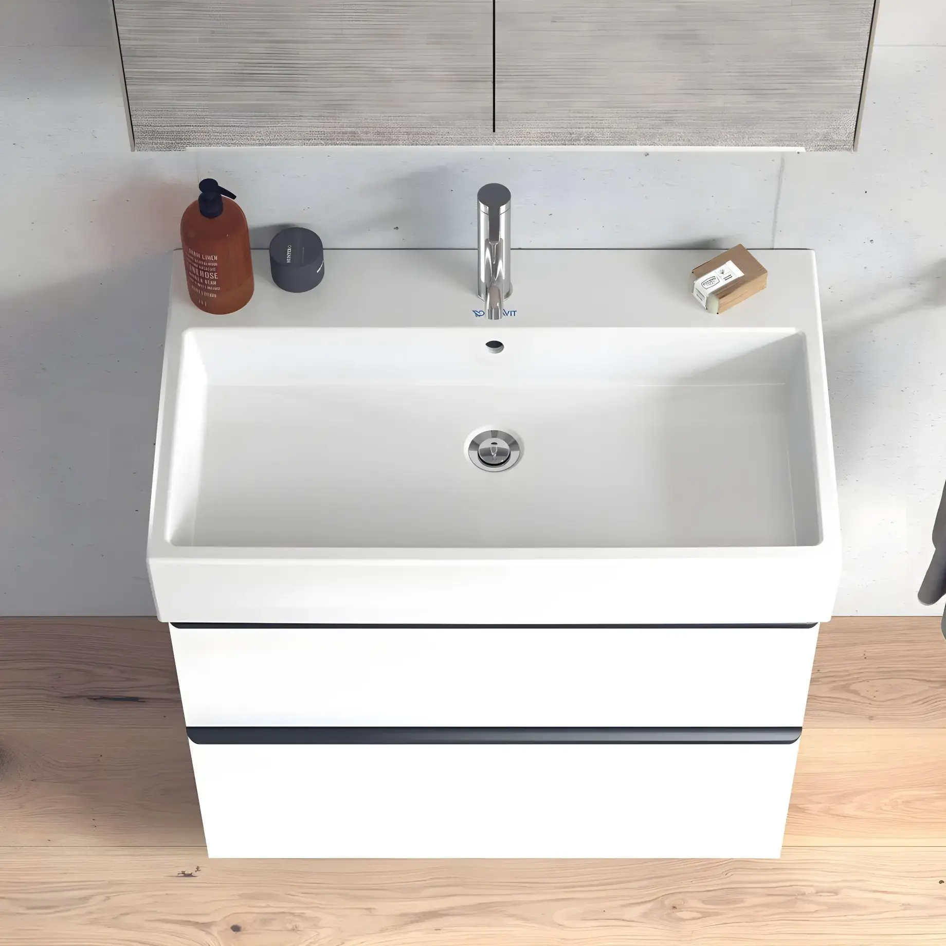 Умывальник Vero Air Duravit 2350800000 — вид сверху