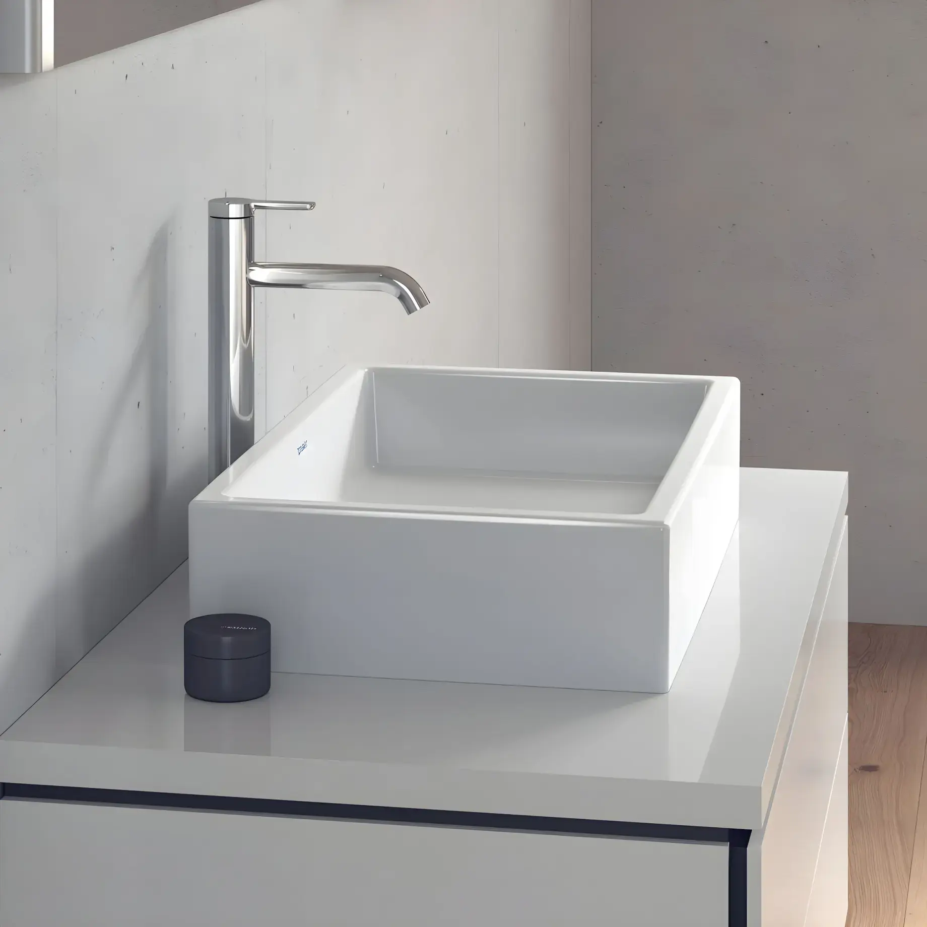 Умивальник Vero Air Duravit 2351600000 — ракурс 3/4