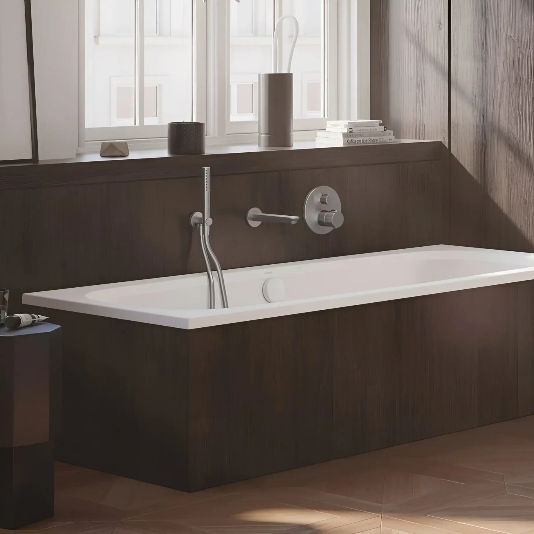 Излив Wave Производитель WA5240010070 Stainless Steel Brushed — боковой ракурс