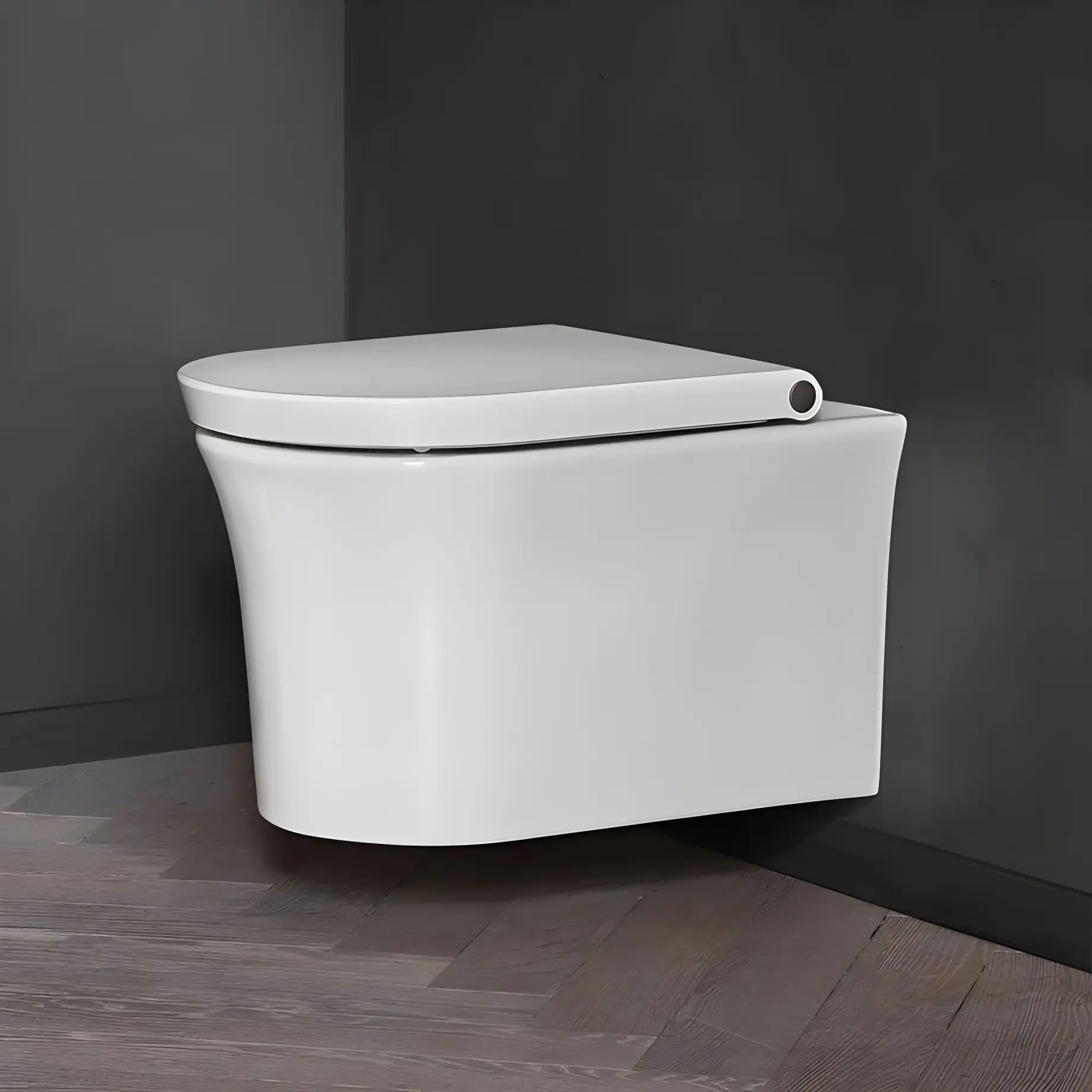 Унітаз підвісний White Tulip Duravit 2576092000 + 0027090000 — вид всередину