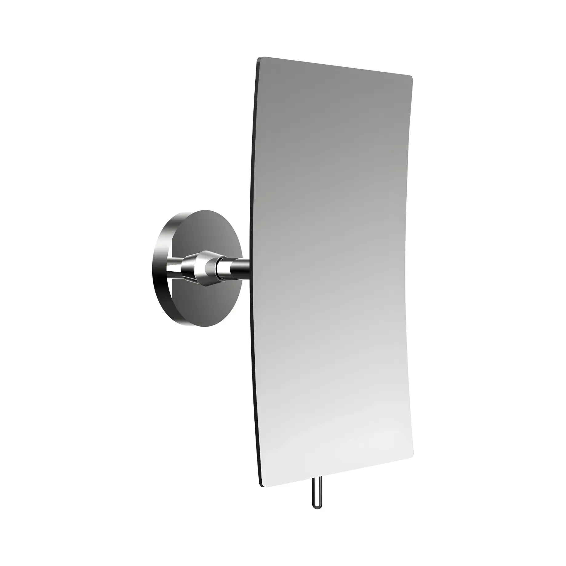 Косметичне дзеркало Round Emco 109400137 Chrome — вид на білому тлі