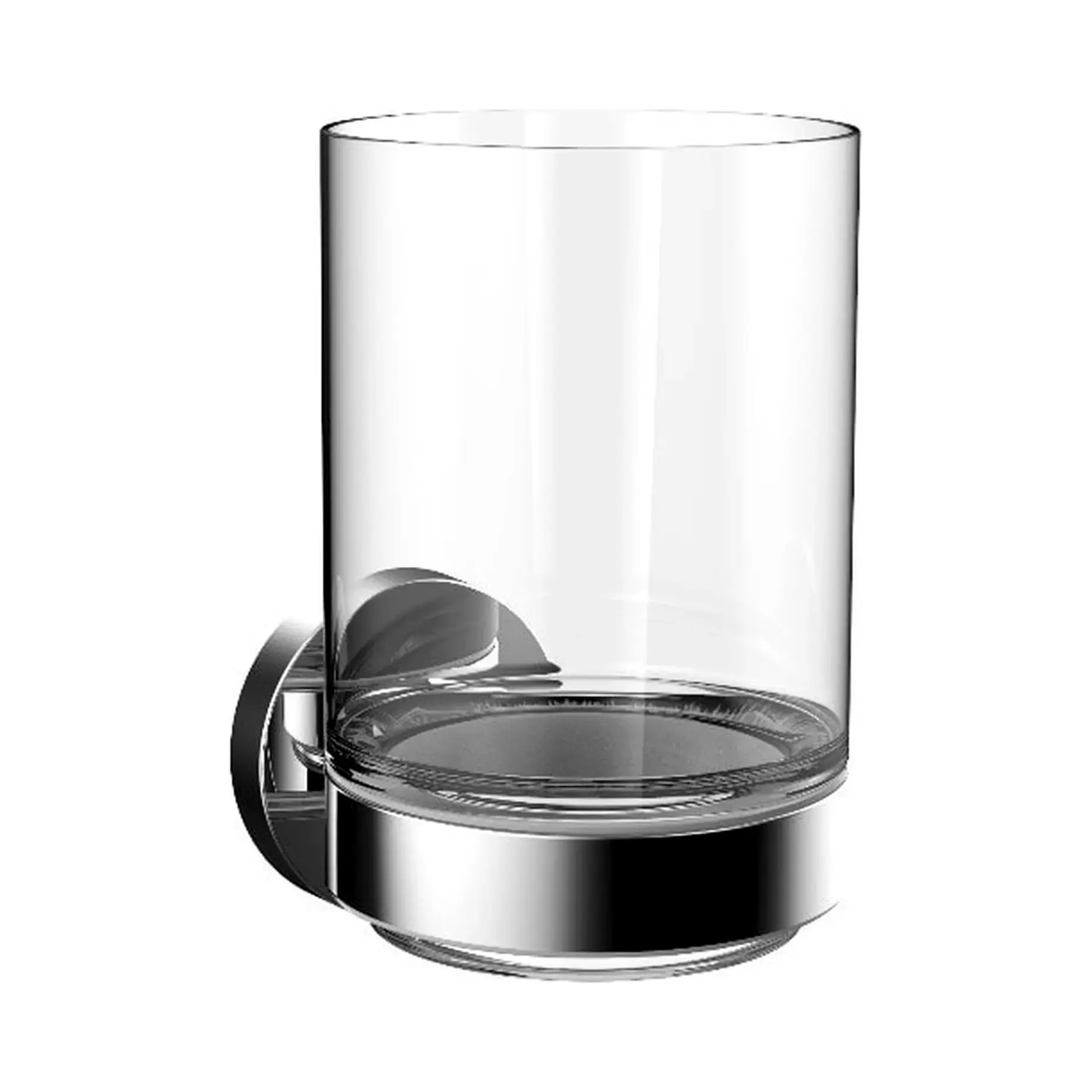 Склянка підвісна Round Emco 432000100 Chrome — вид на білому тлі