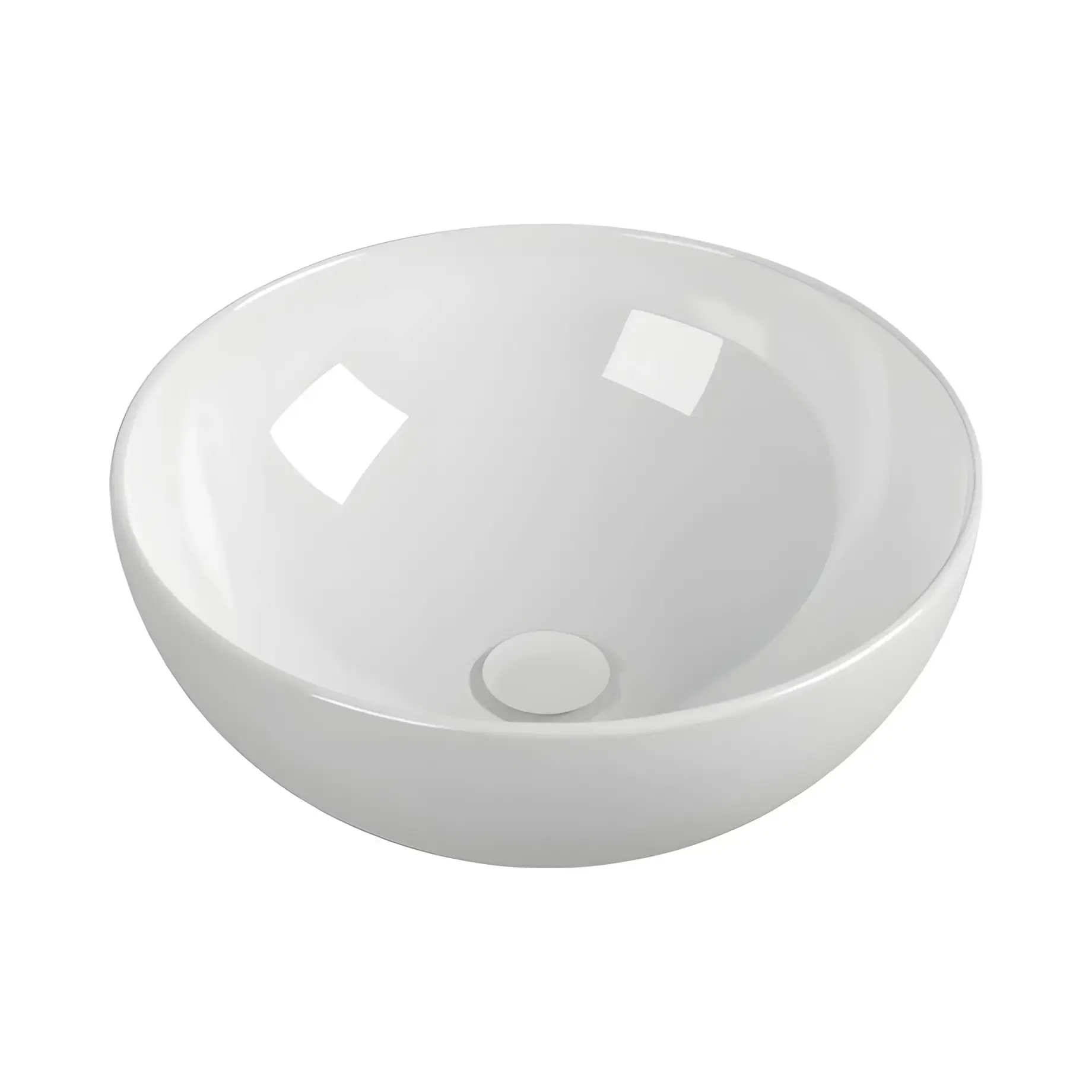 Умивальник App Flaminia AP40A Glossy White 40 х 40 см — вид на білому тлі