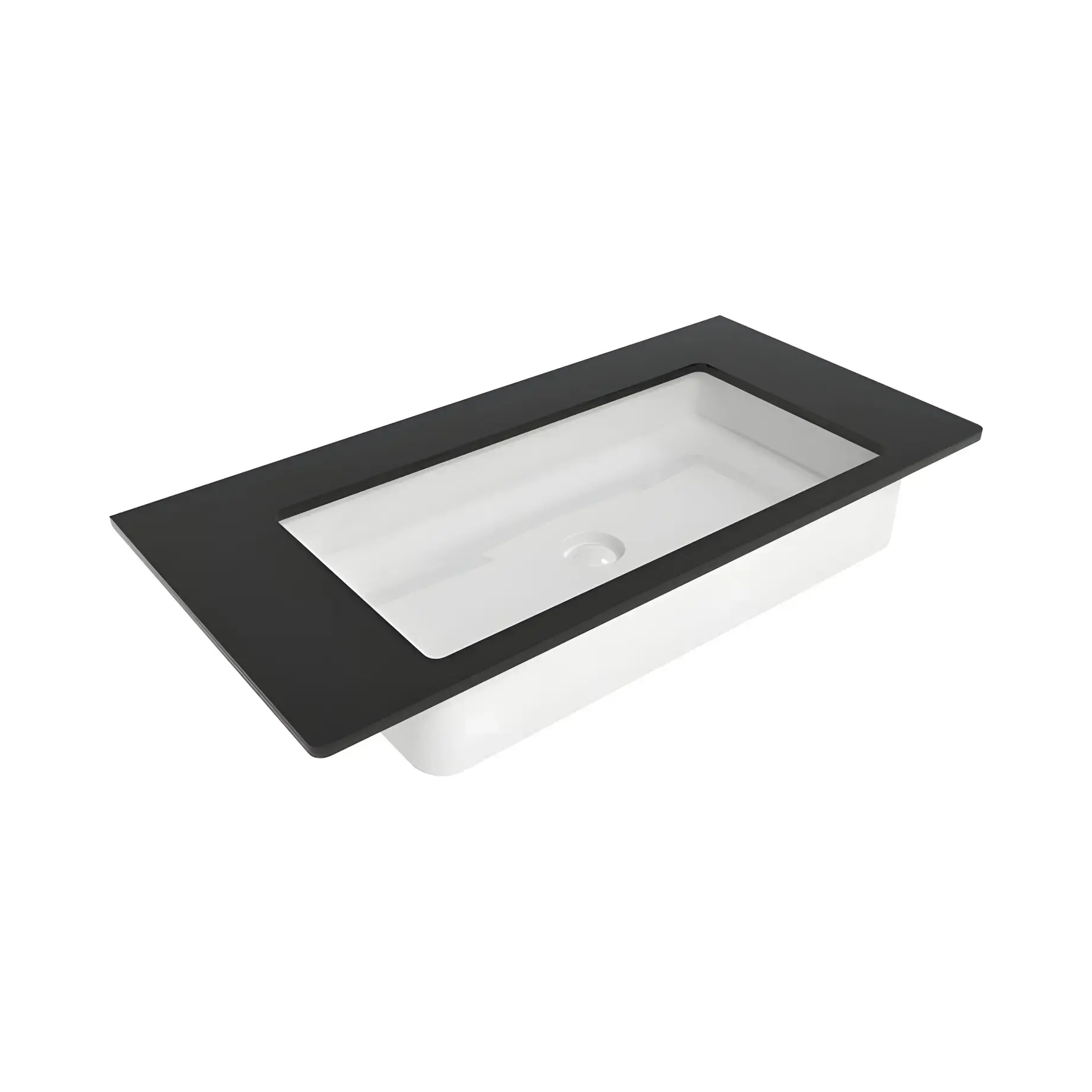 Умивальник Miniwash Flaminia MW75SP Glossy White 70 х 35 см — вид на білому тлі