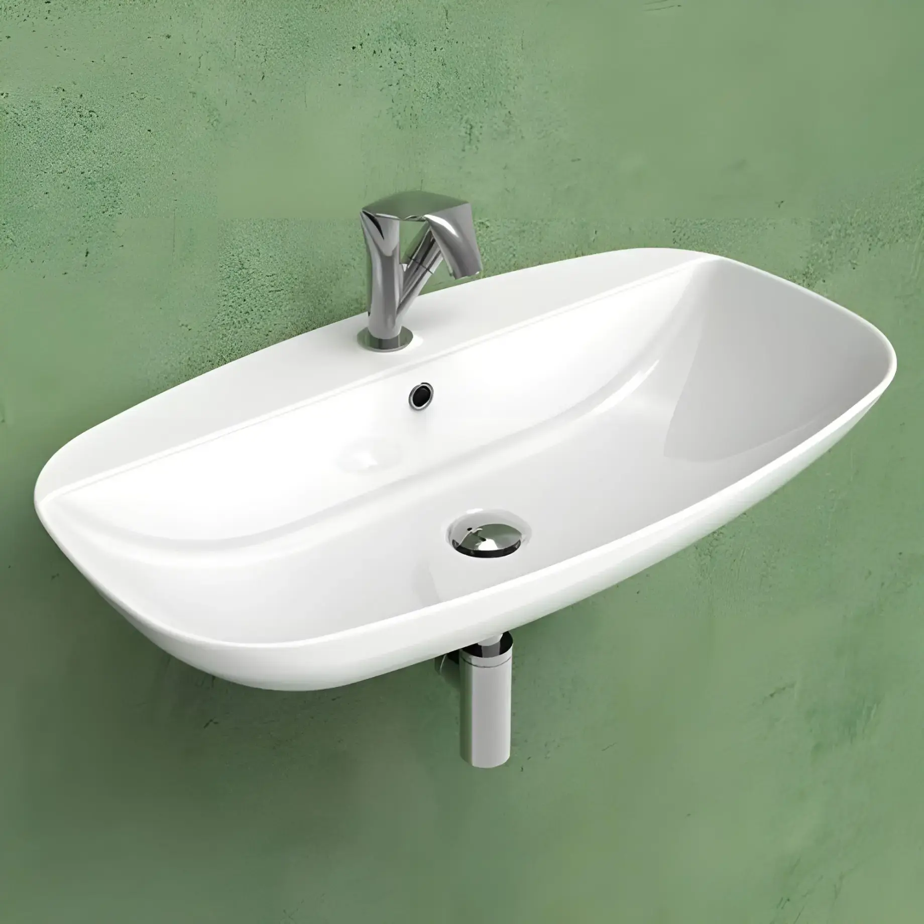 Умывальник Nuda Flaminia ND75PR — вид сверху