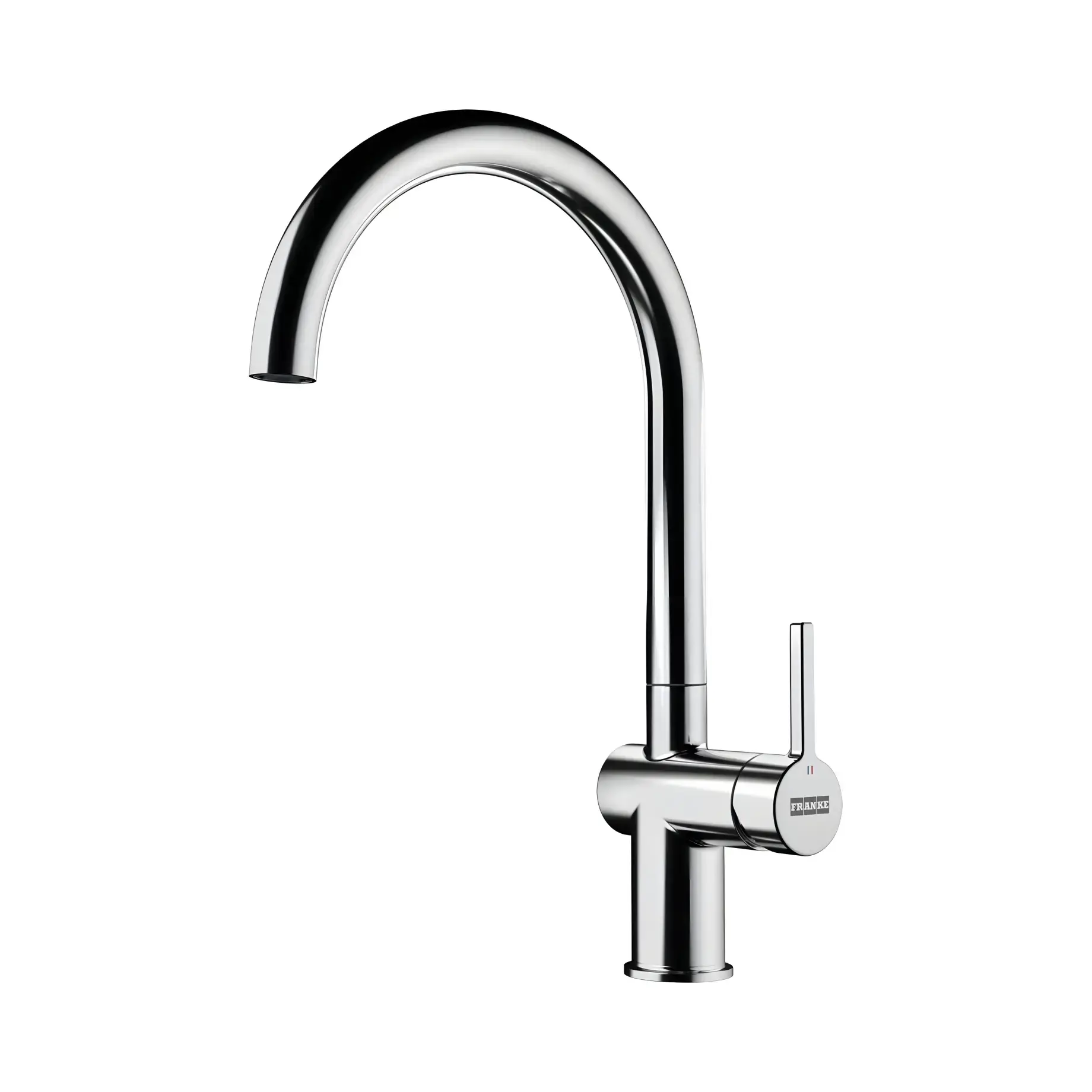 Змішувач для кухні  Active J Franke 115.0653.395 Chrome — вид на білому тлі