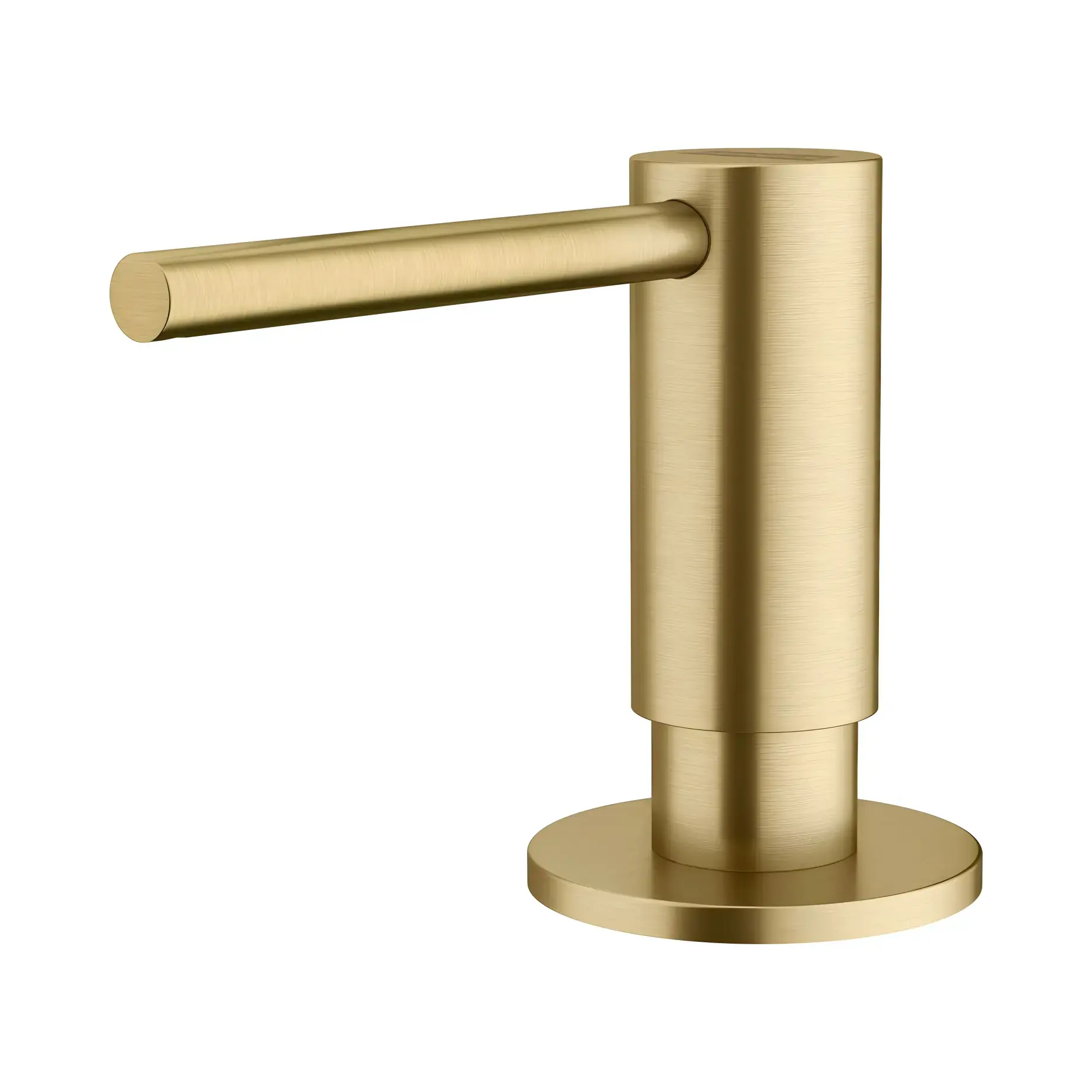 Дозатор для миючих засобів  Atlas Neo 350 мл Franke 112.0717.105 Gold — вид на білому тлі