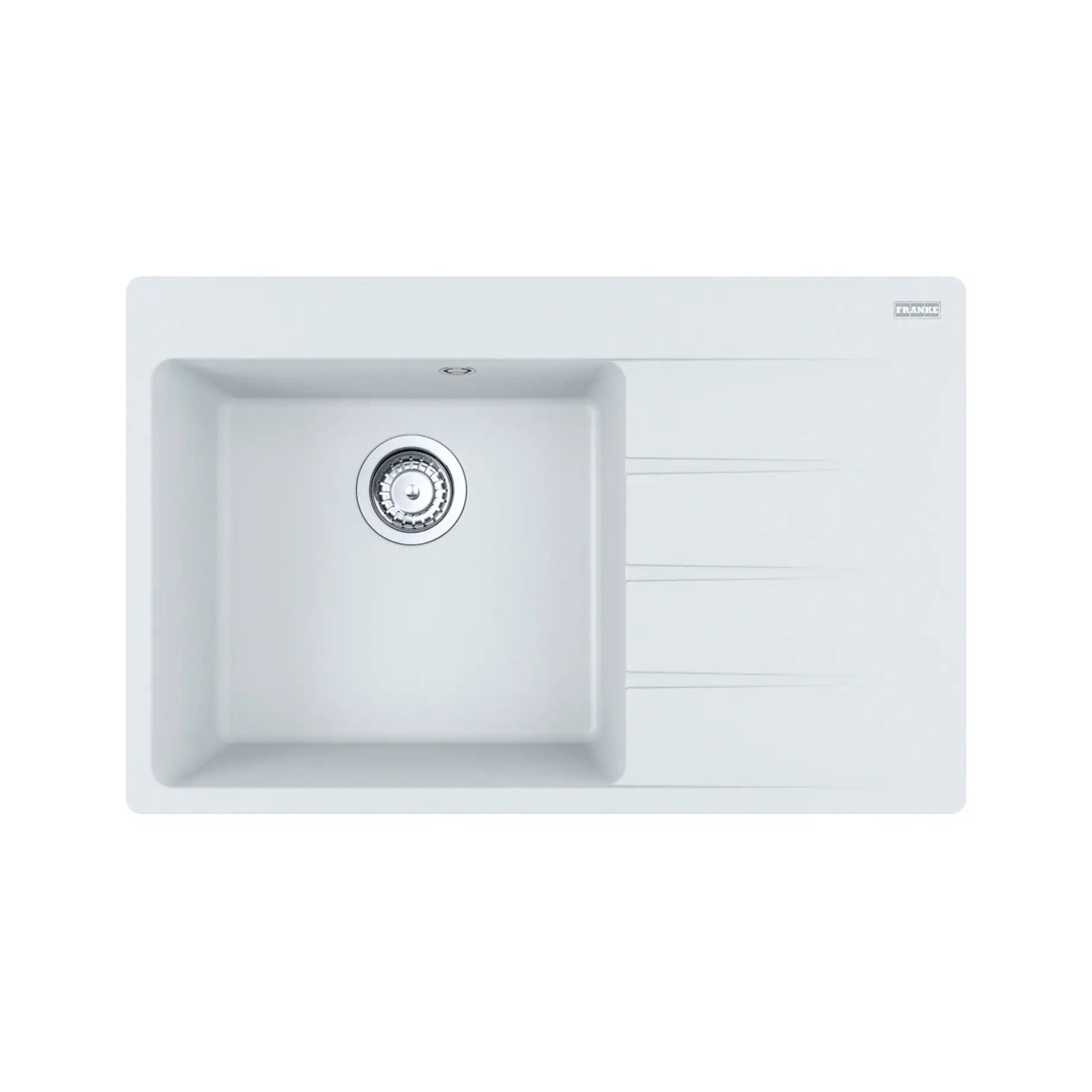 Кухонна мийка  Centro CNG 611-78 TL Franke 114.0630.473 White — вид на білому тлі