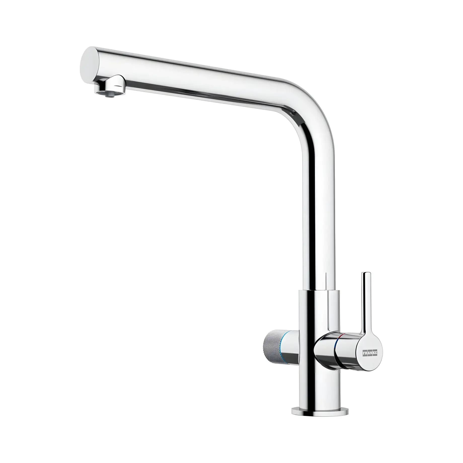 Змішувач для кухні з підведенням питної води Lina L Clear Water Franke 120.0730.779 — вид на білому тлі