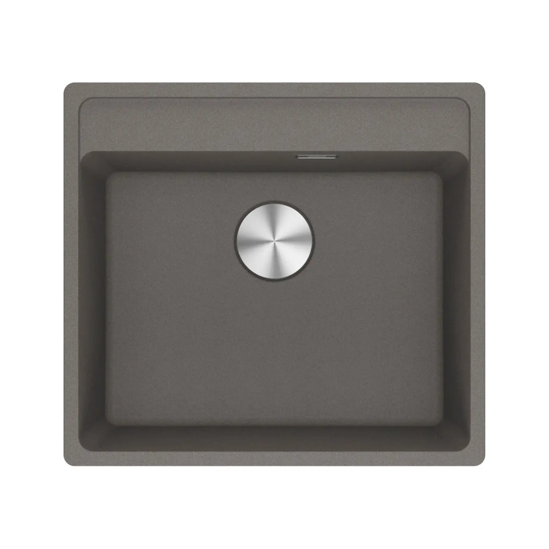 Кухонна мийка Maris MRG 610-52 TL Franke 114.0668.868 Stone Grey — вид на білому тлі