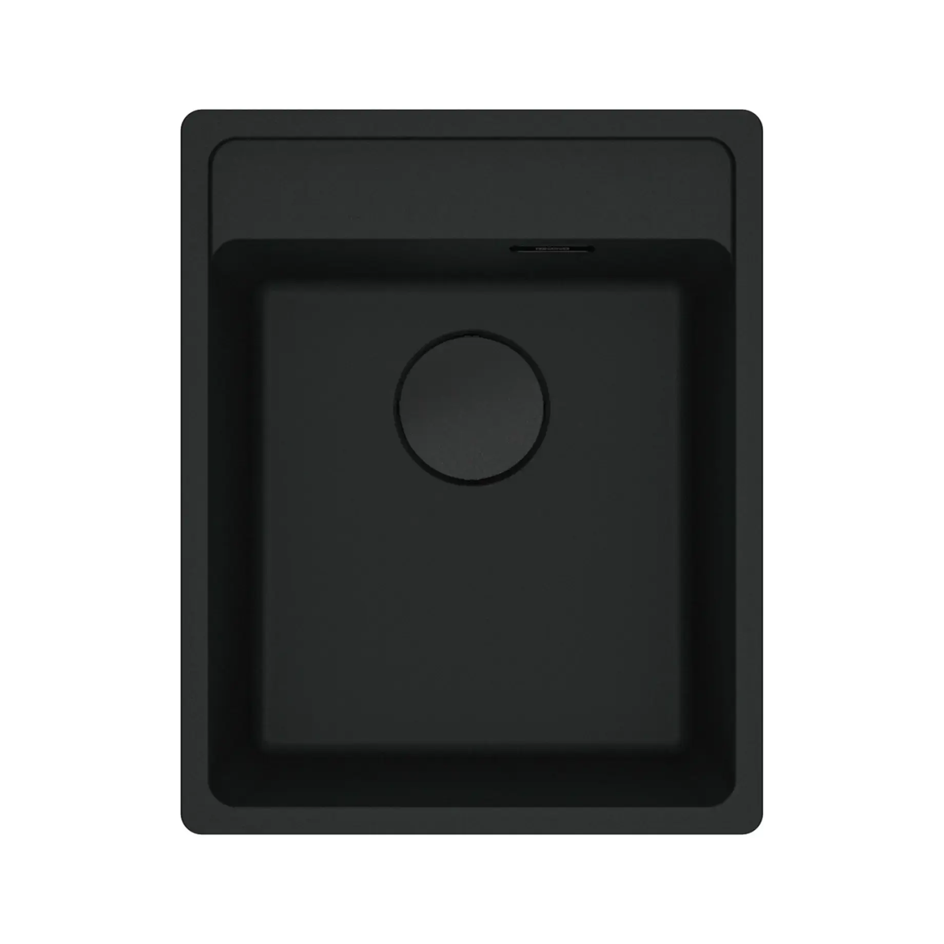 Кухонна мийка Maris MRG 610-37 TL Franke 114.0699.230 Black Matt — вид на білому тлі