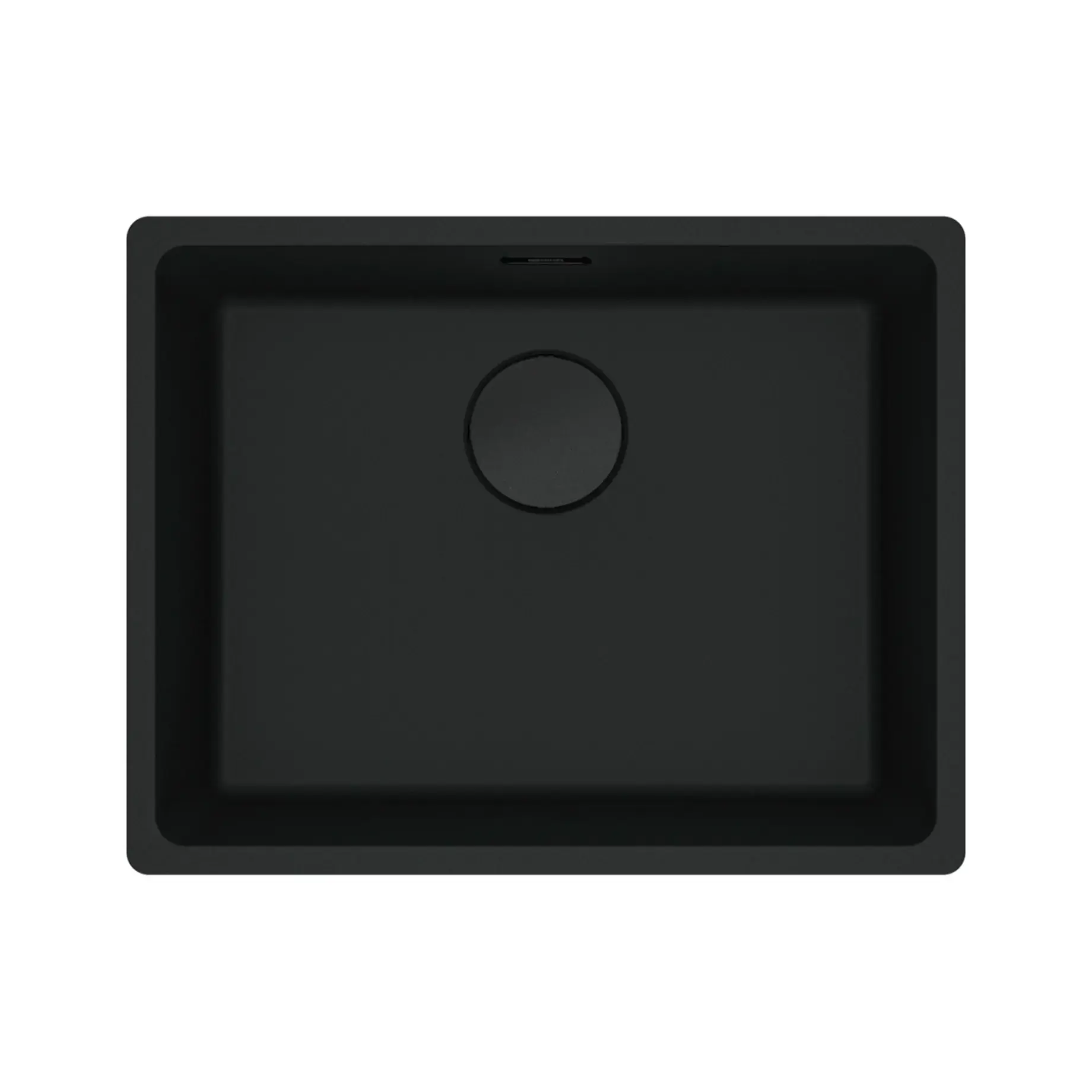 Кухонне миття Maris MRG 110-52 Franke 125.0699.228 Black Matt — вид на білому тлі