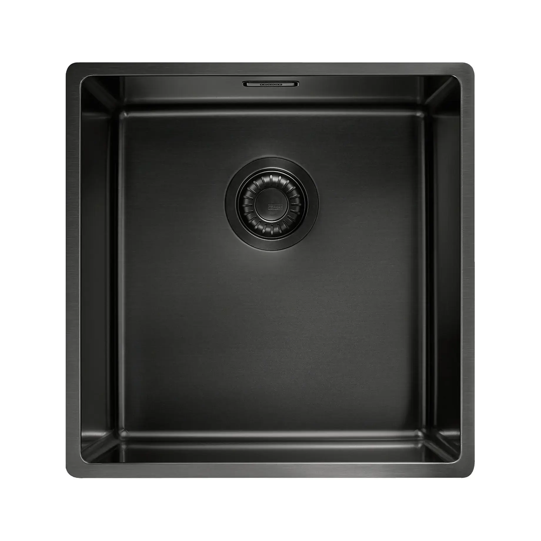 Кухонна мийка Mythos BXM 210/110-40 Franke 127.0650.362 Anthracite 44 х 45 см — вид на білому тлі