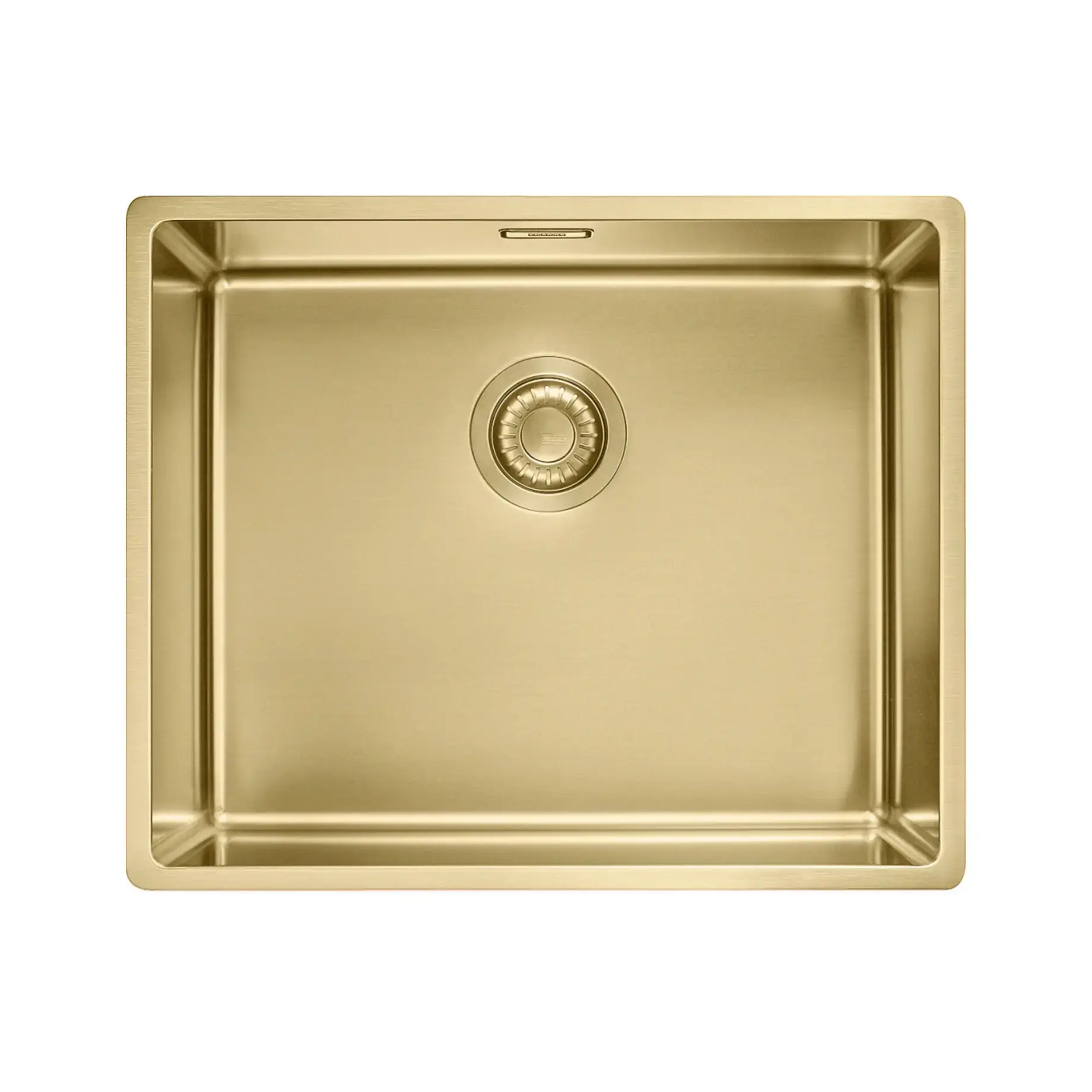Кухонна мийка Mythos BXM 210/110-50 Franke 127.0662.540 Inox gold 54 х 45 см — вид на білому тлі