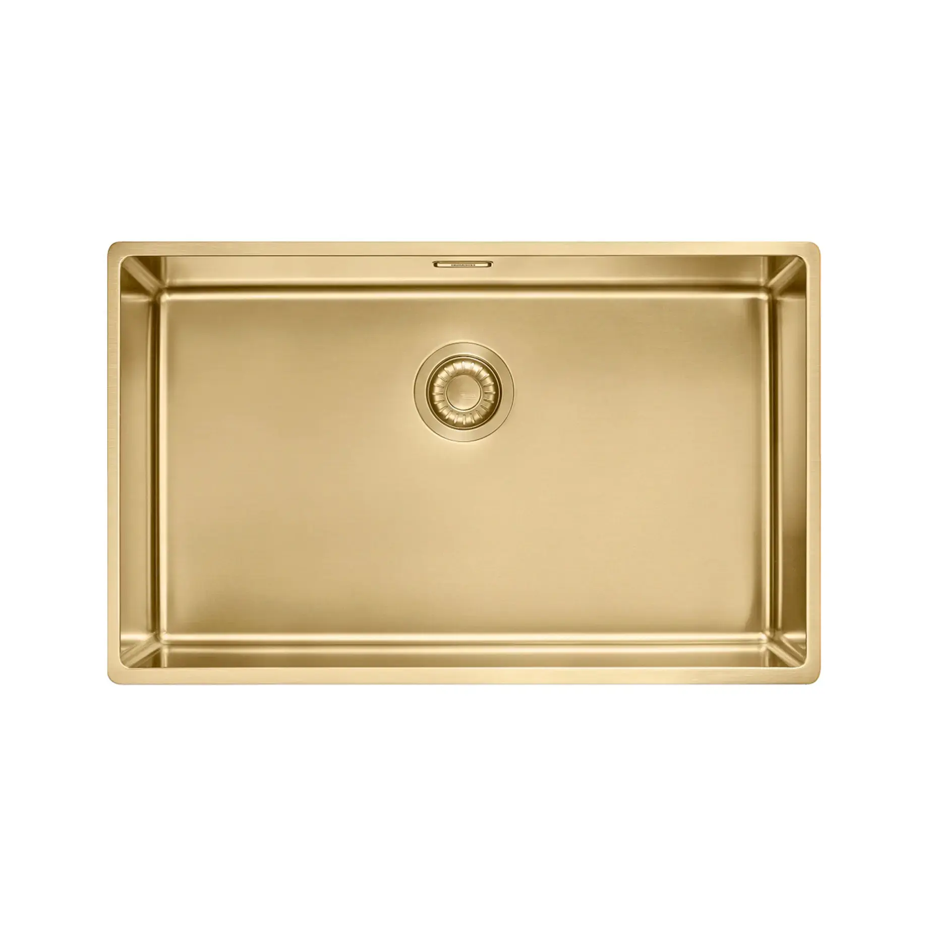 Кухонна мийка Mythos BXM 210/110-68 Franke 127.0662.643 Inox gold 72.5 х 45 см — вид на білому тлі